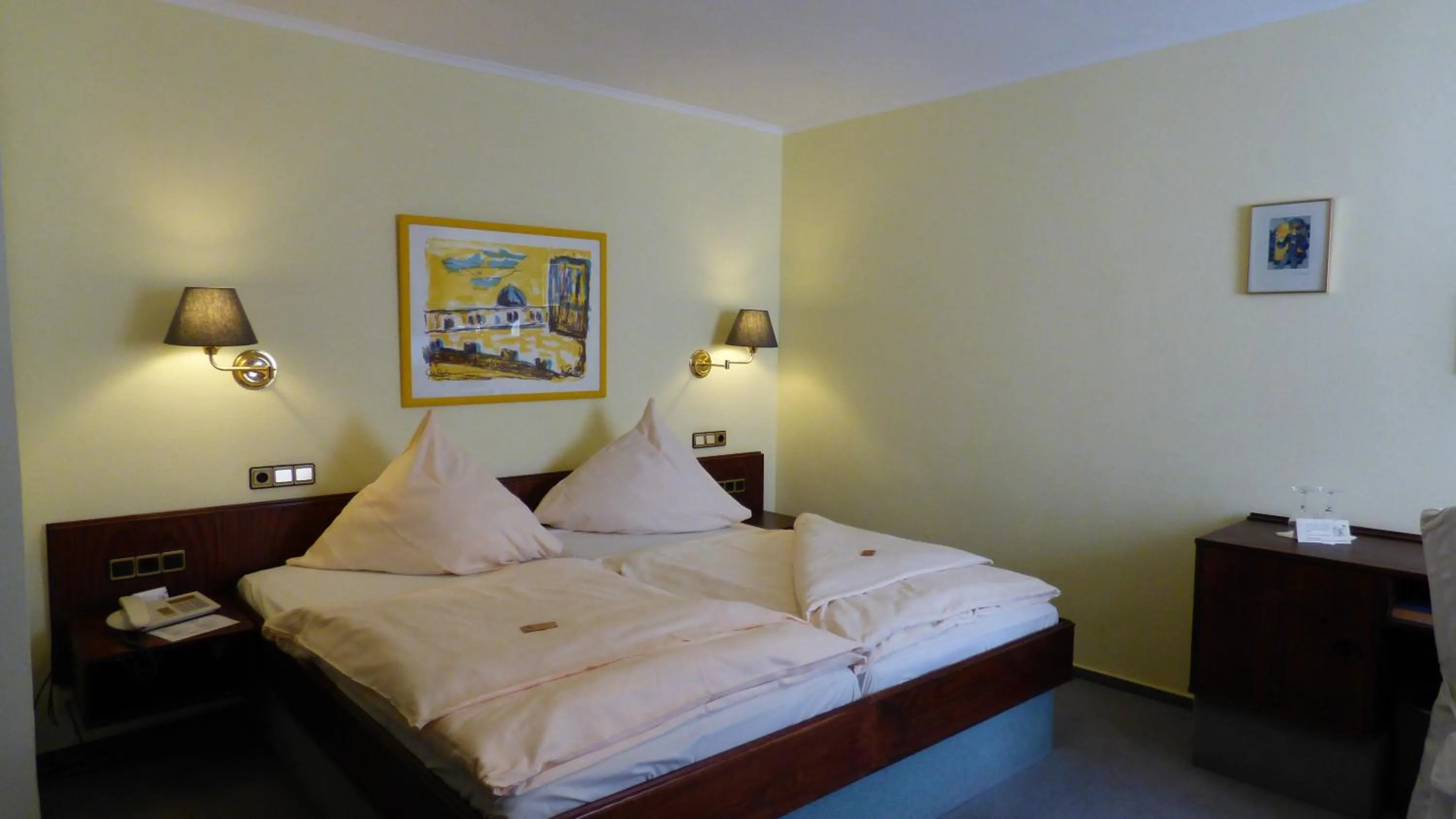 Bed in Central Hotel