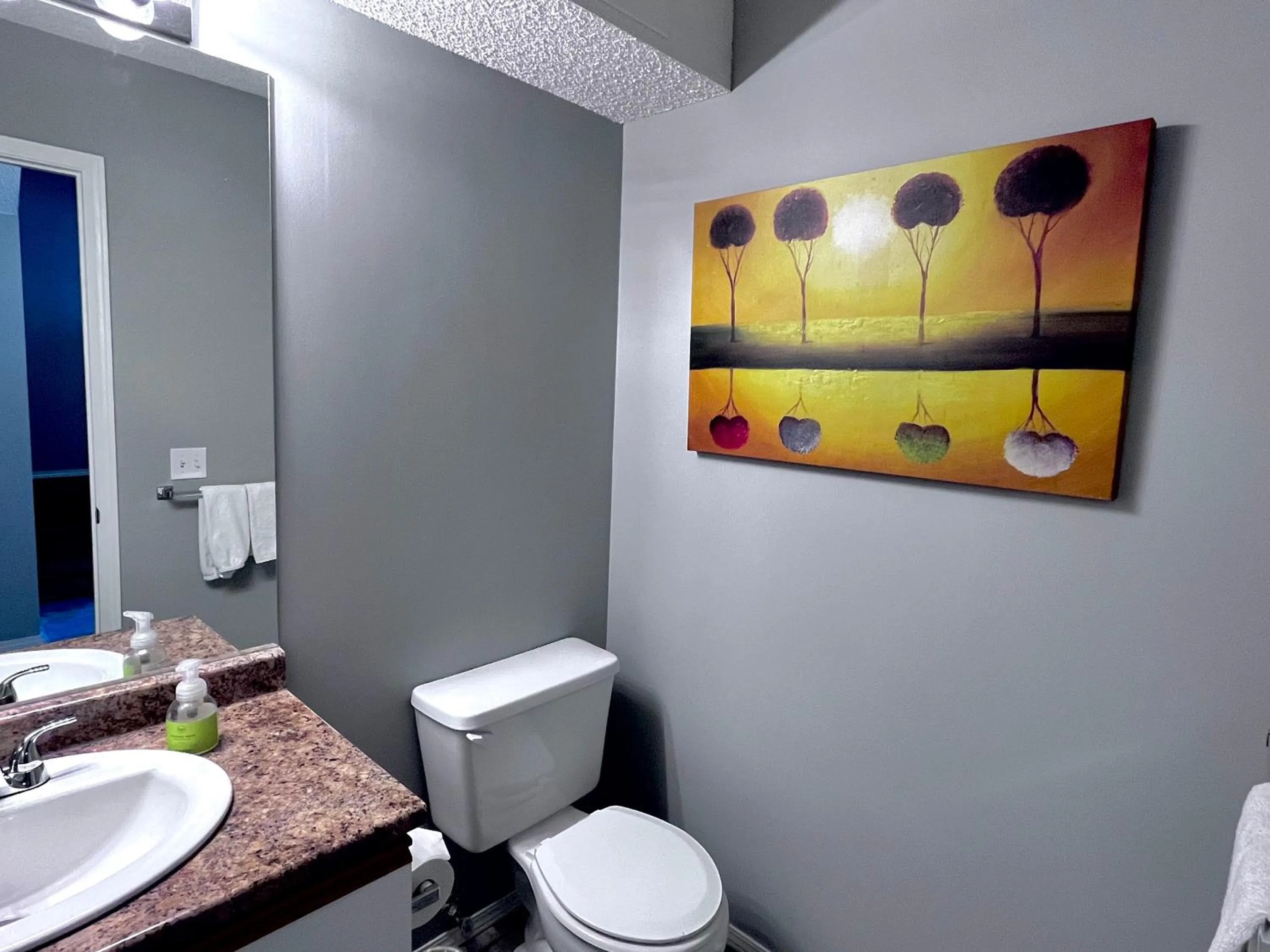 Bathroom in Canadian Rockies Chalets by Trilink - 2 & 3 Bedroom Condos - Self Check-In - Walking Distance to Downtown - Free Parking - Pet-Friendly - No AC