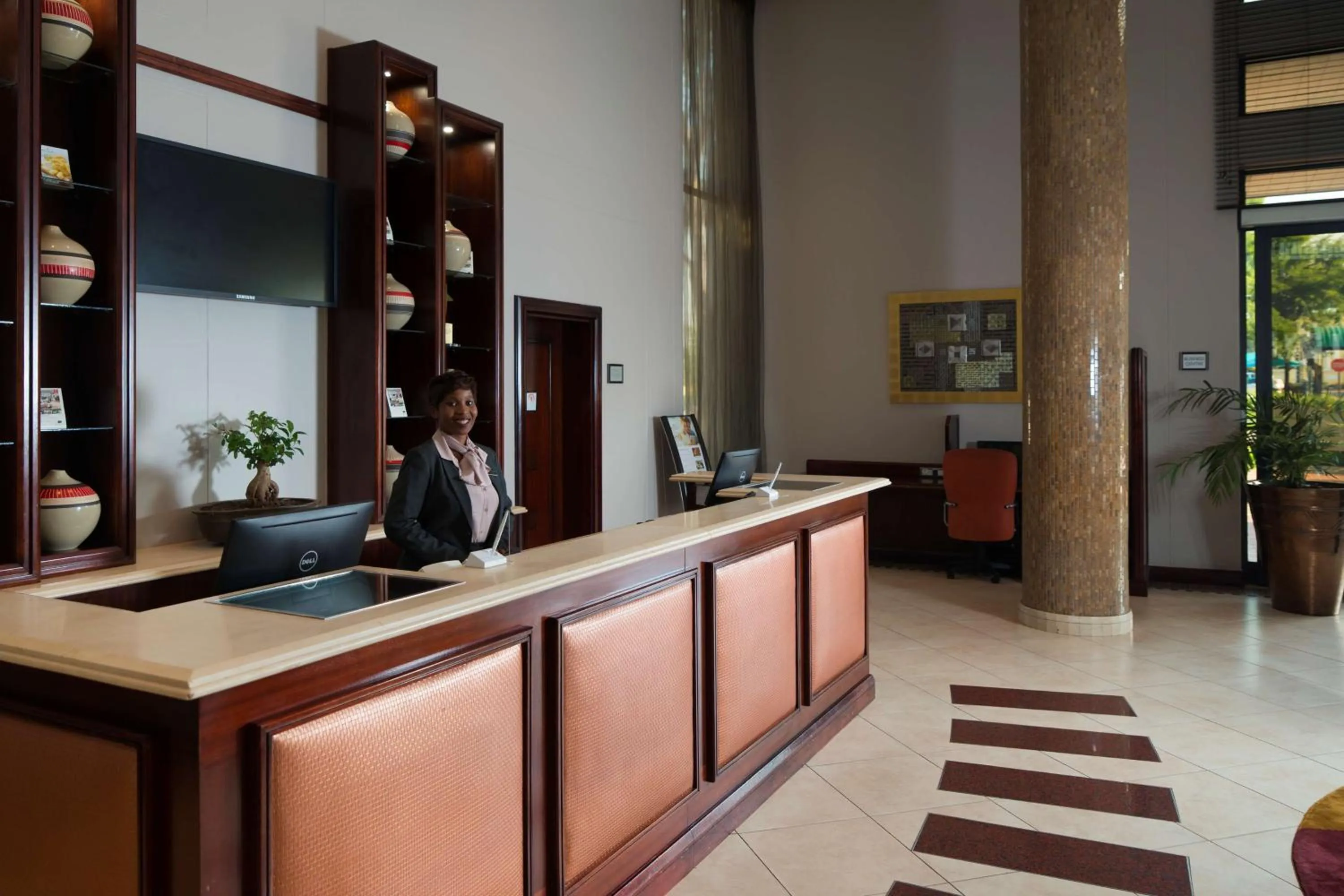 Lobby or reception in The RidgePoint Hotel