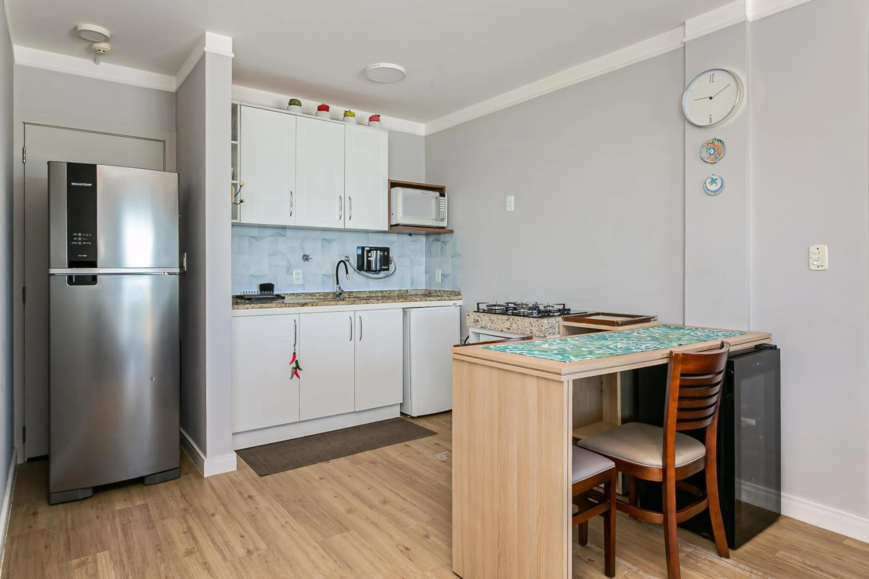 Kitchen or kitchenette in Ingleses Palace Hotel