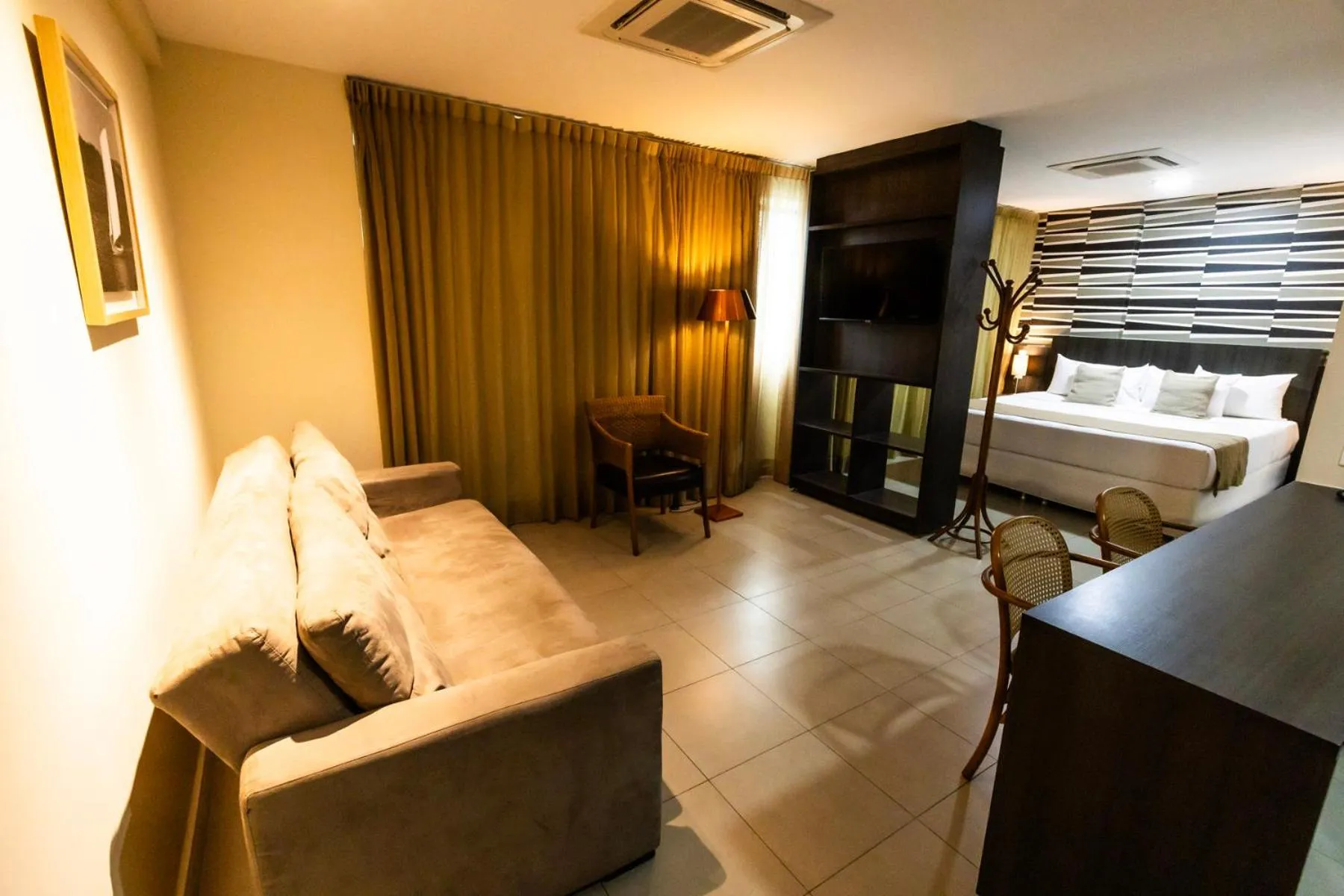 Bed in Mais Hotel Aeroporto Salvador