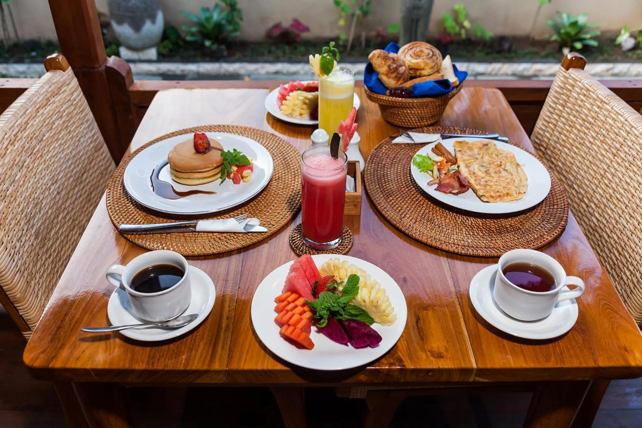 Breakfast in Pundi Kaya