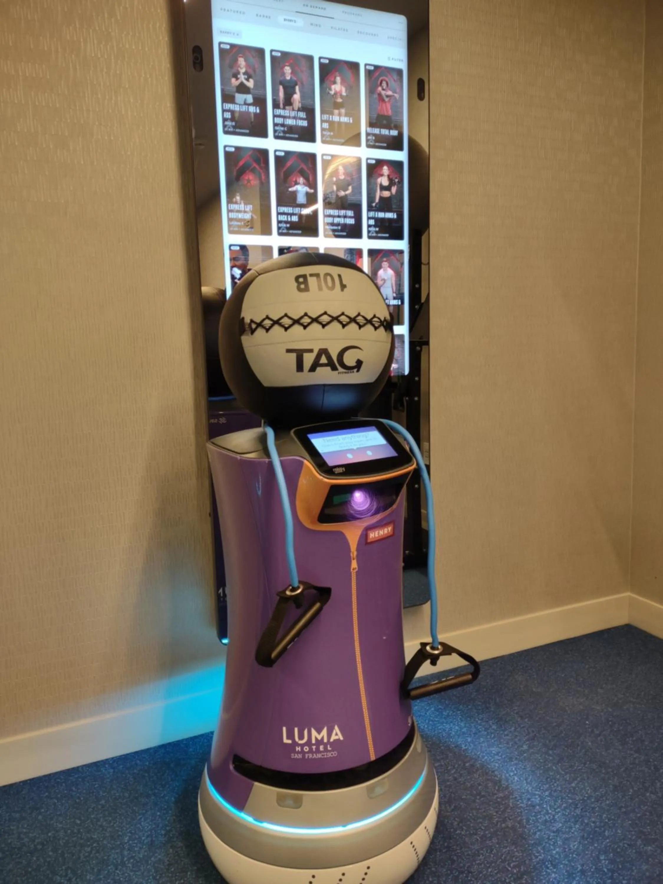 Fitness centre/facilities in LUMA Hotel San Francisco