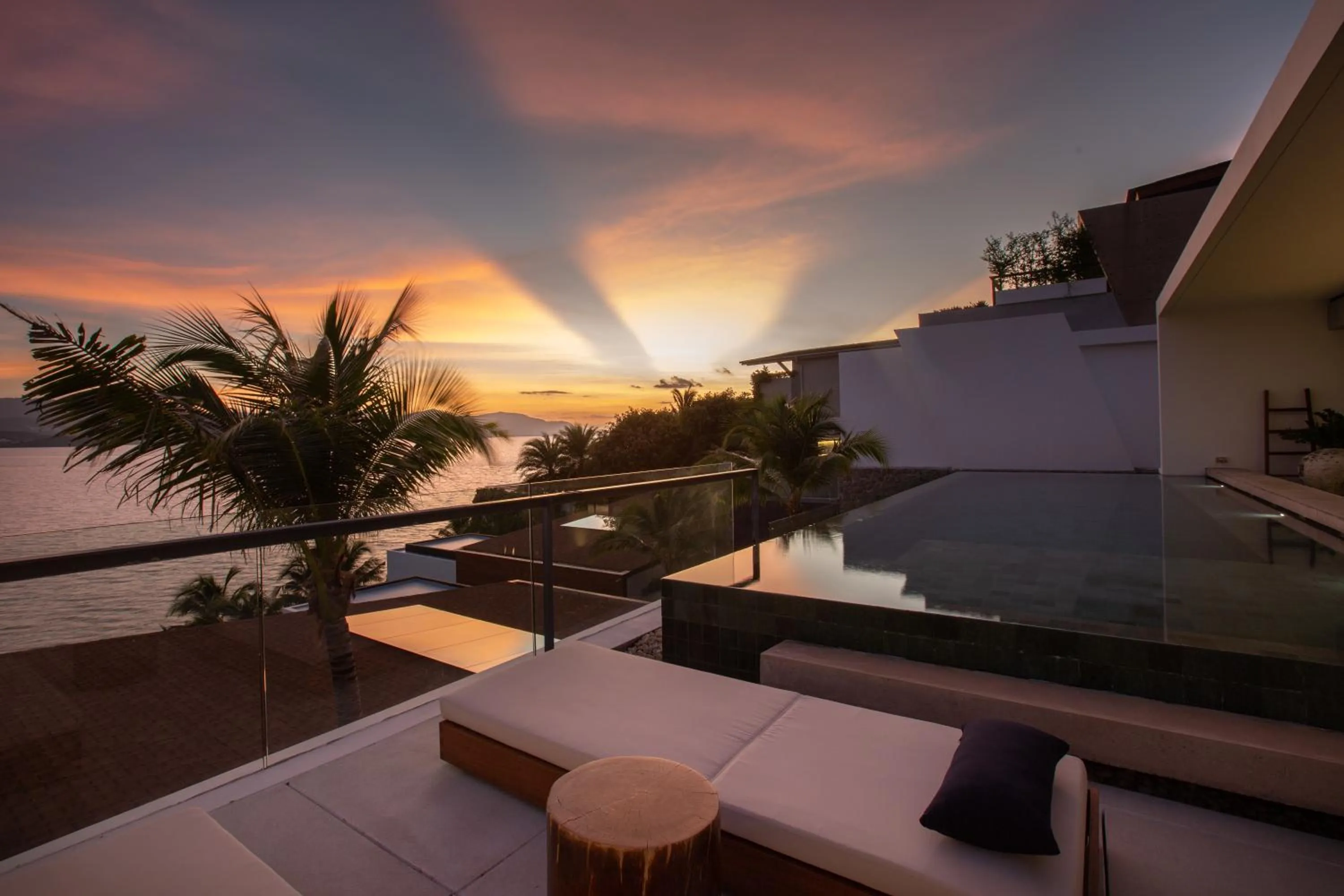 Patio in Kerem Luxury Beachfront Villas