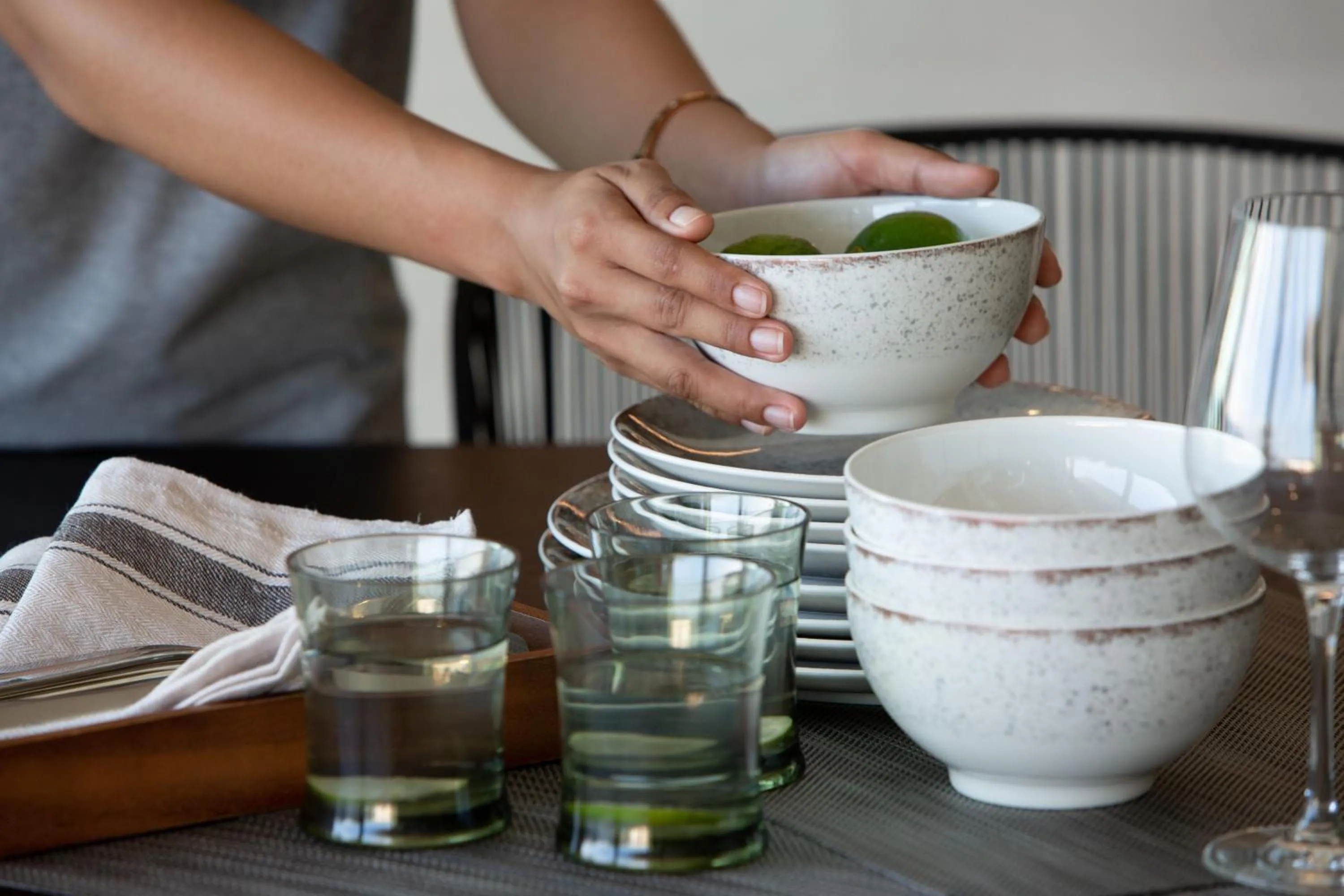 Kitchen or kitchenette in Kerem Luxury Beachfront Villas