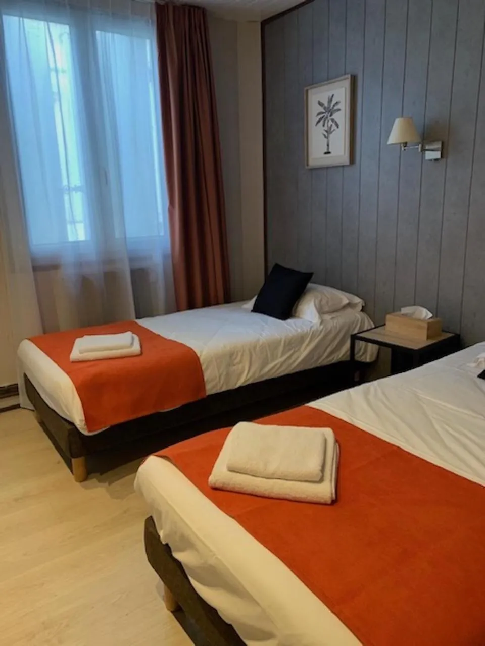 Bedroom, Bed in Hôtel Restaurant de l'Union