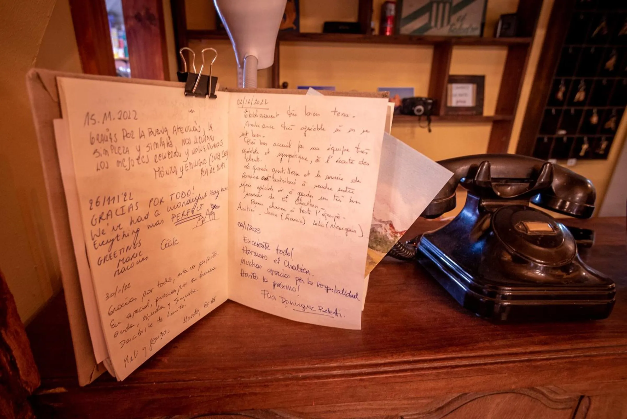 Library in Hosteria LOS ÑIRES