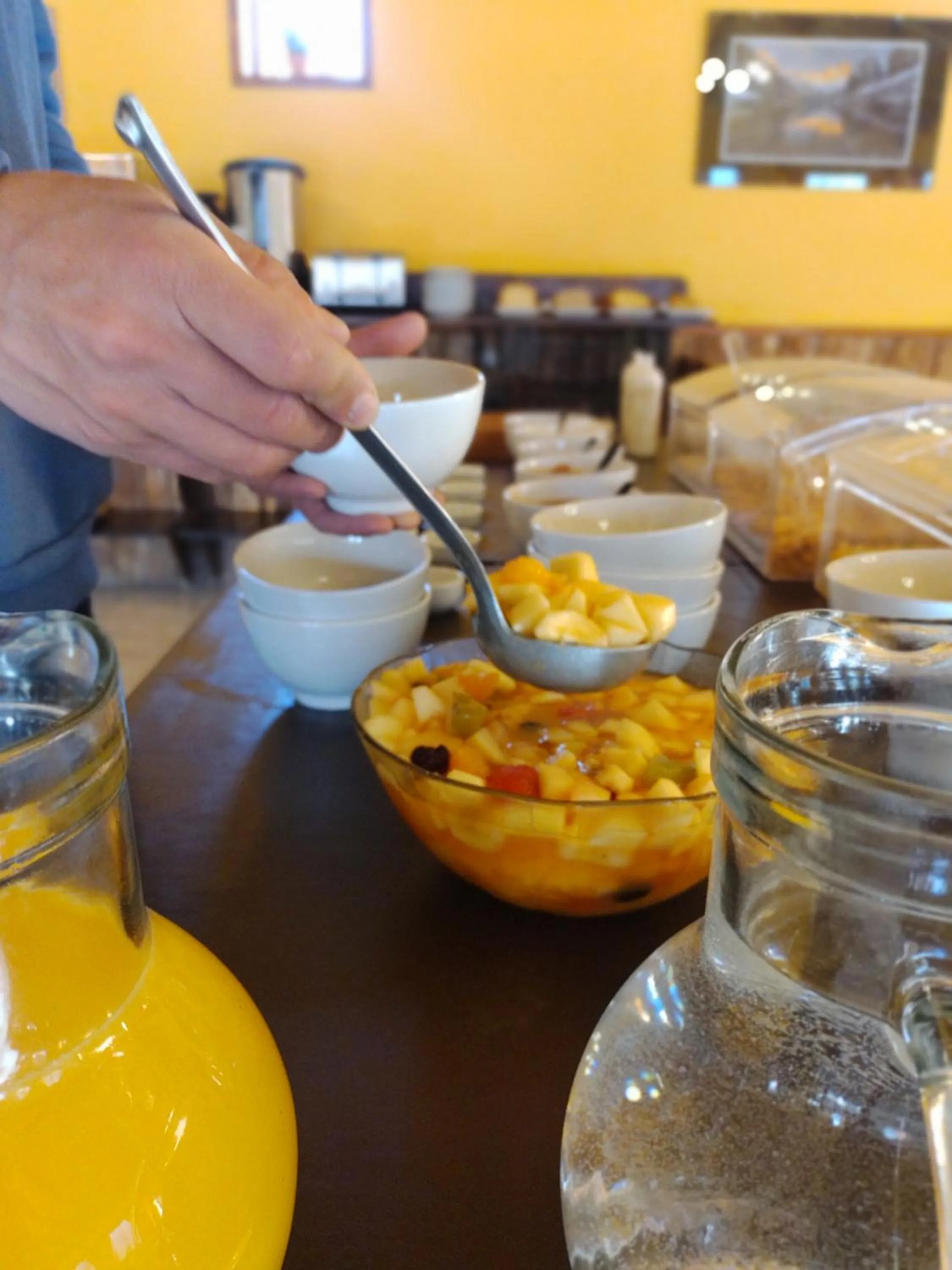 Food and drinks in Hosteria LOS ÑIRES