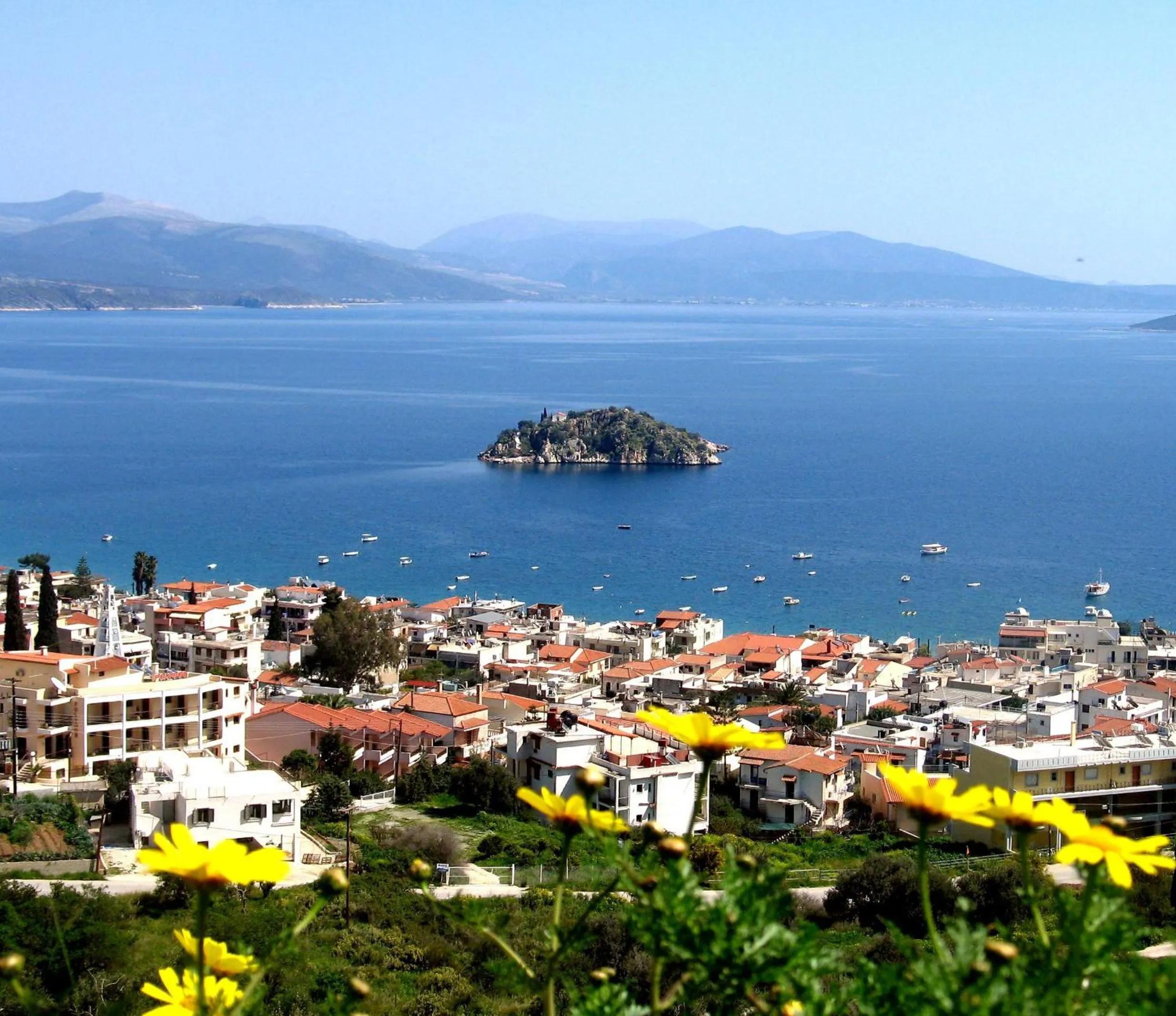 Bird's eye view in Oasis Apartments