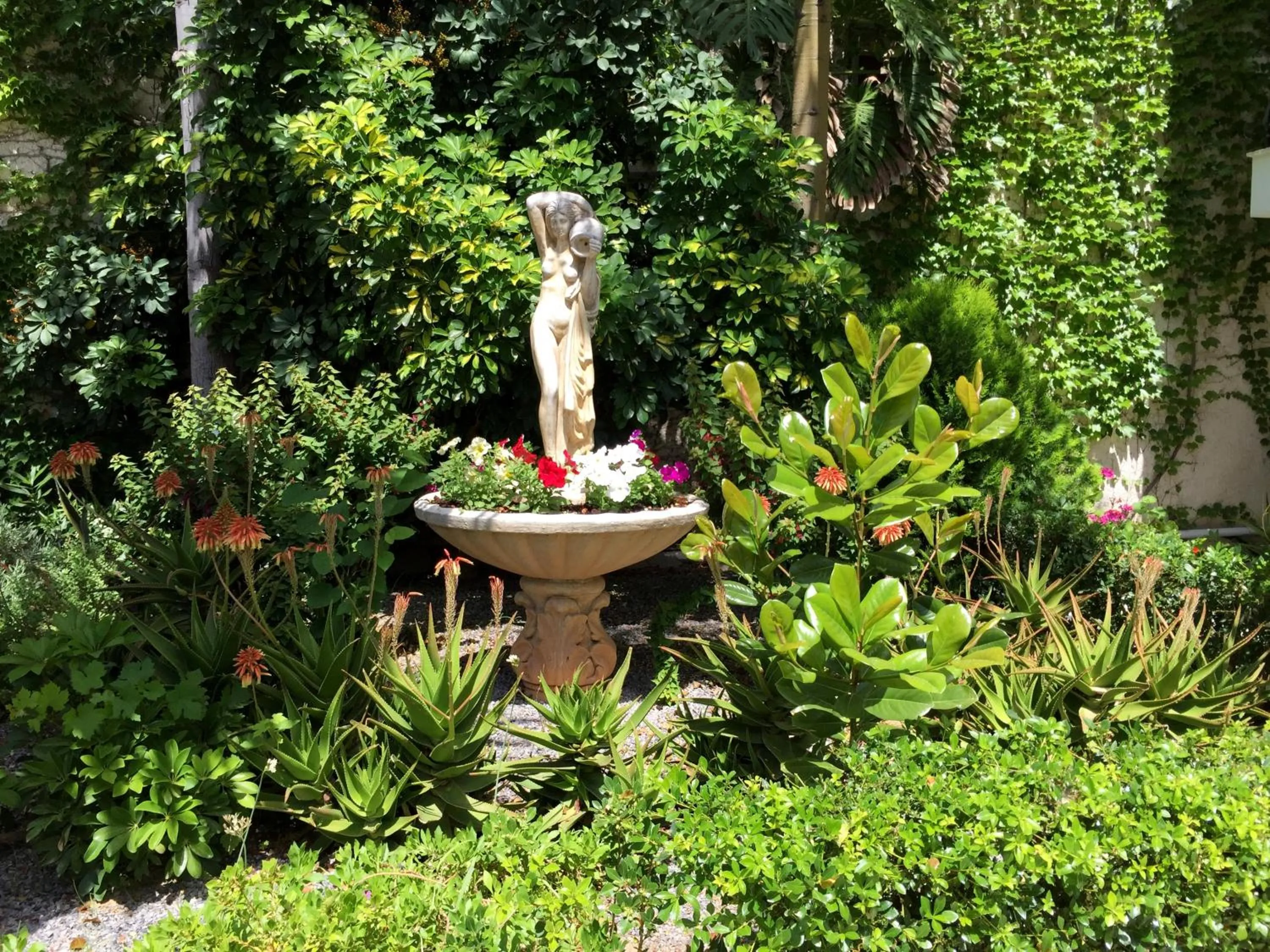 Garden in Oasis Apartments