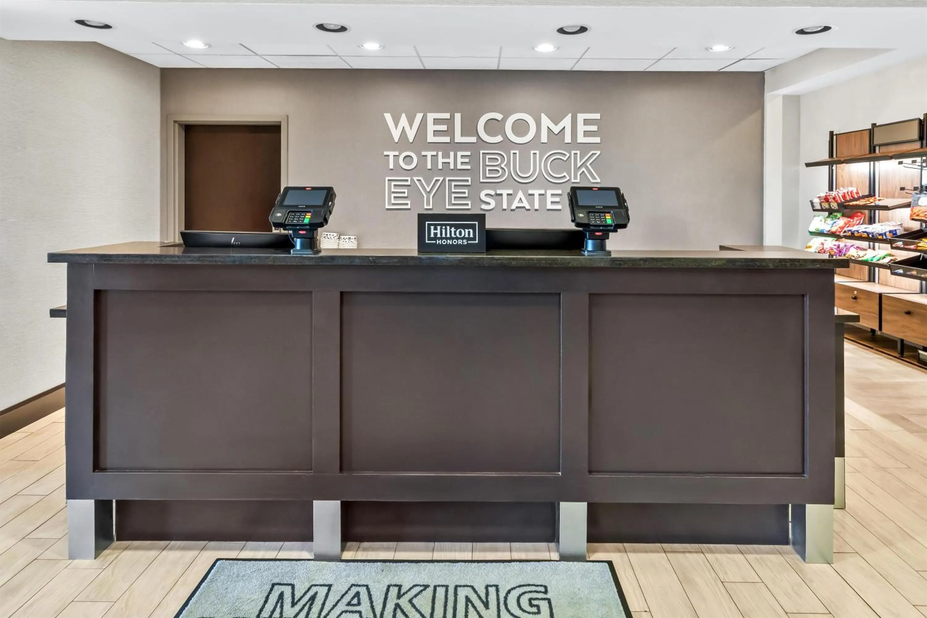 Lobby or reception in Hampton Inn Middletown