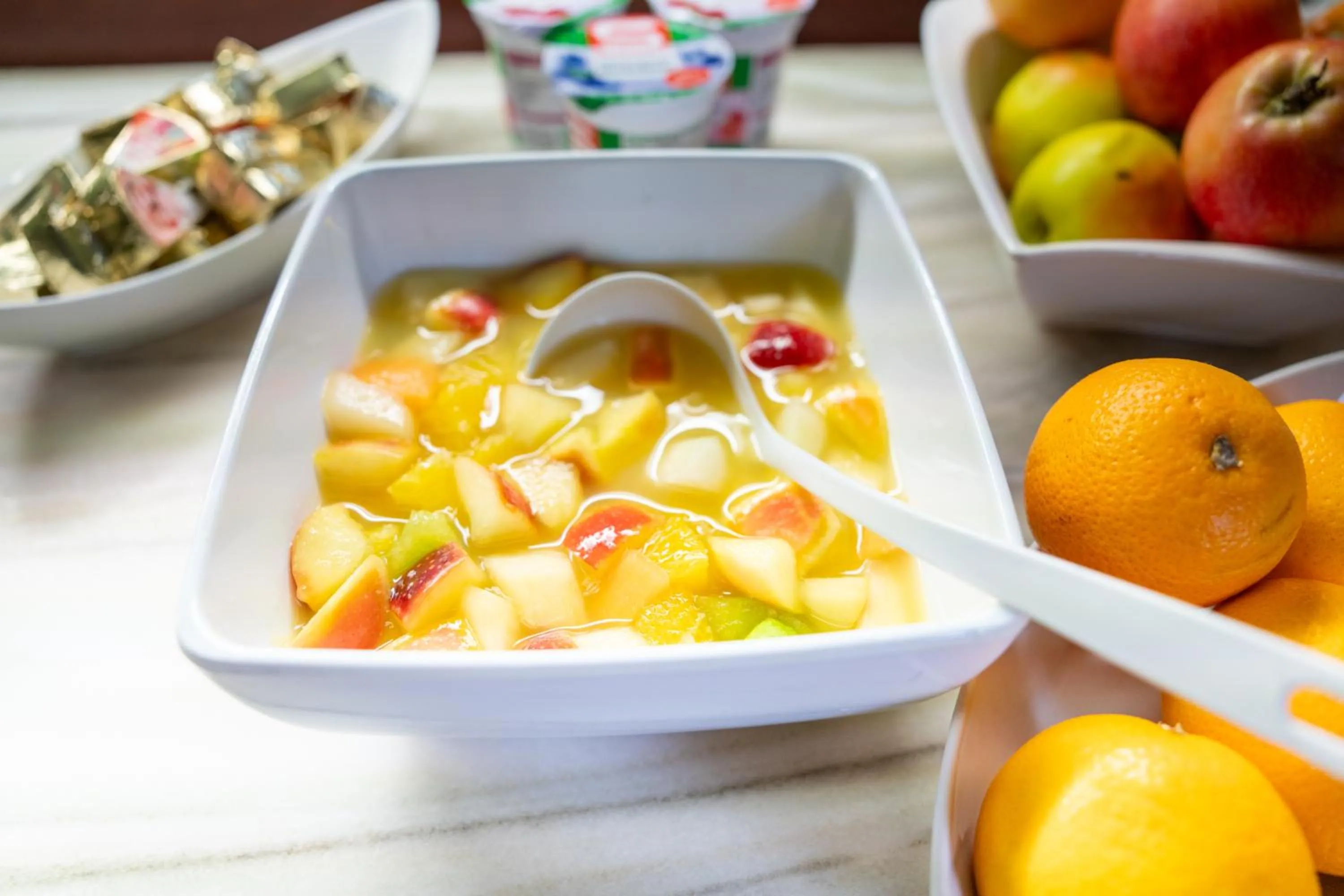 Buffet breakfast in Hotel Urania