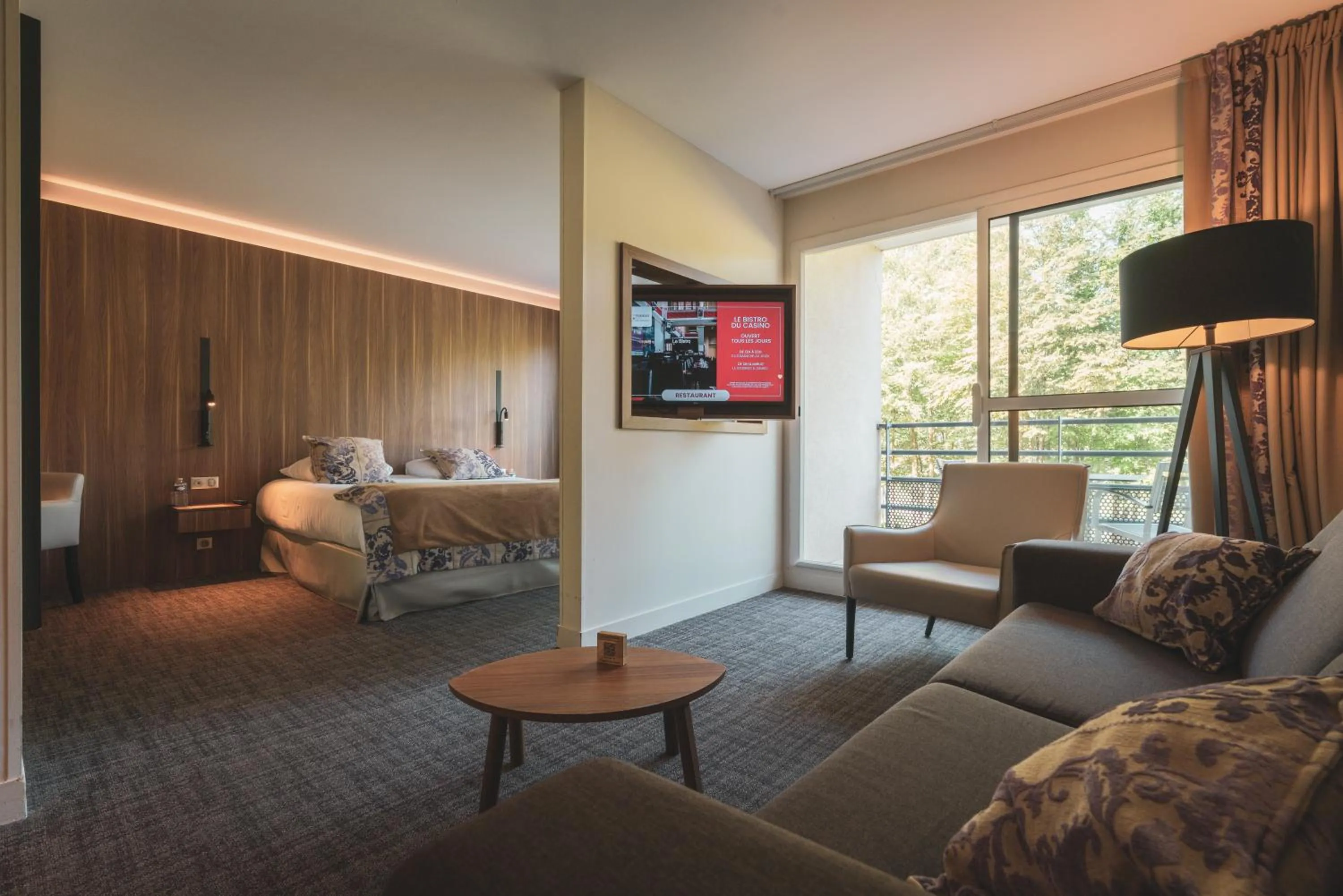 Photo of the whole room, Bed in Le Forges Hotel