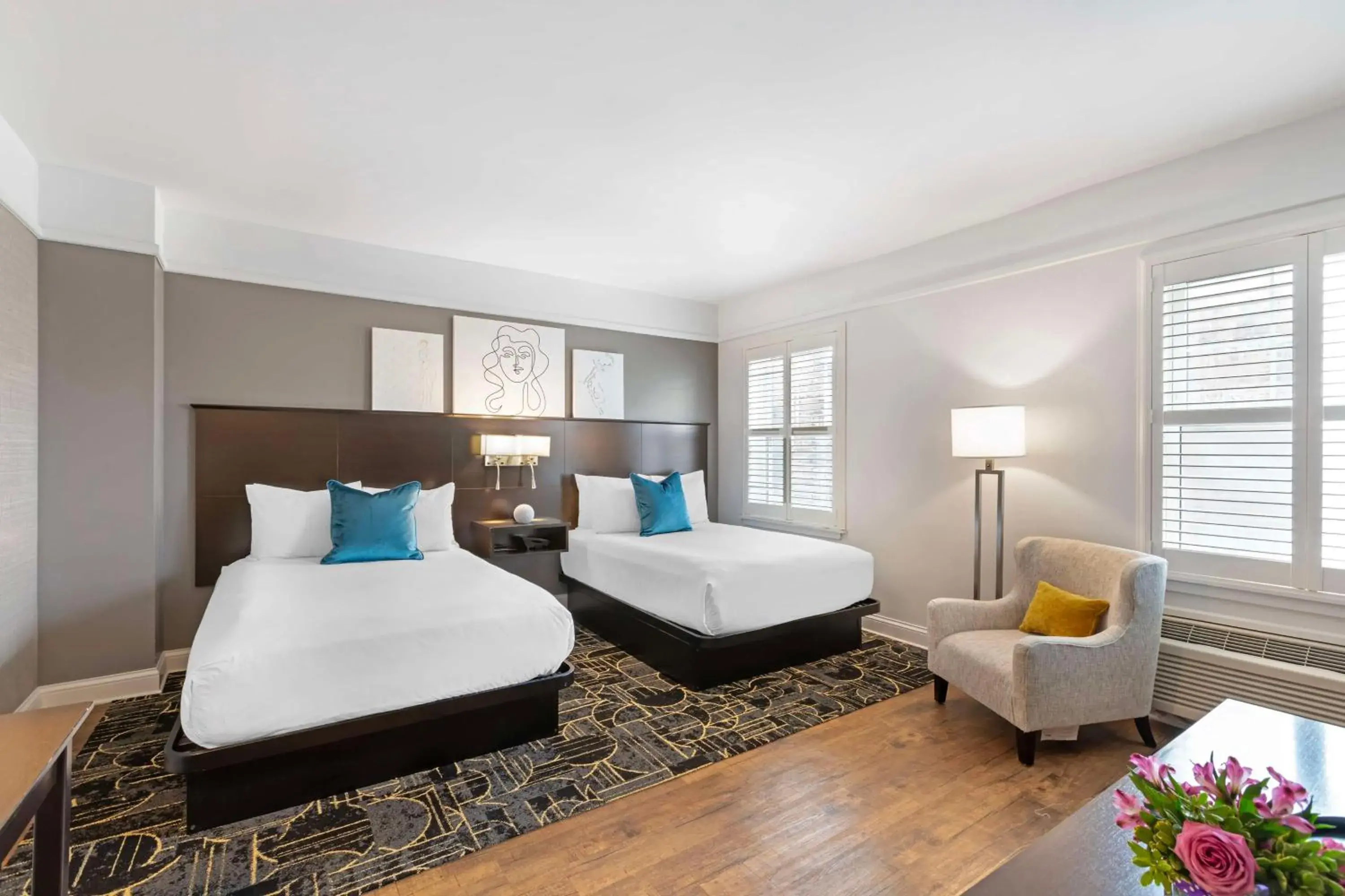 Double Room with Two Double Beds - single occupancy in Best Western Plus Hawthorne Terrace Hotel Double Room with Two Double Beds - single occupancy in Best Western Plus Hawthorne Terrace Hotel