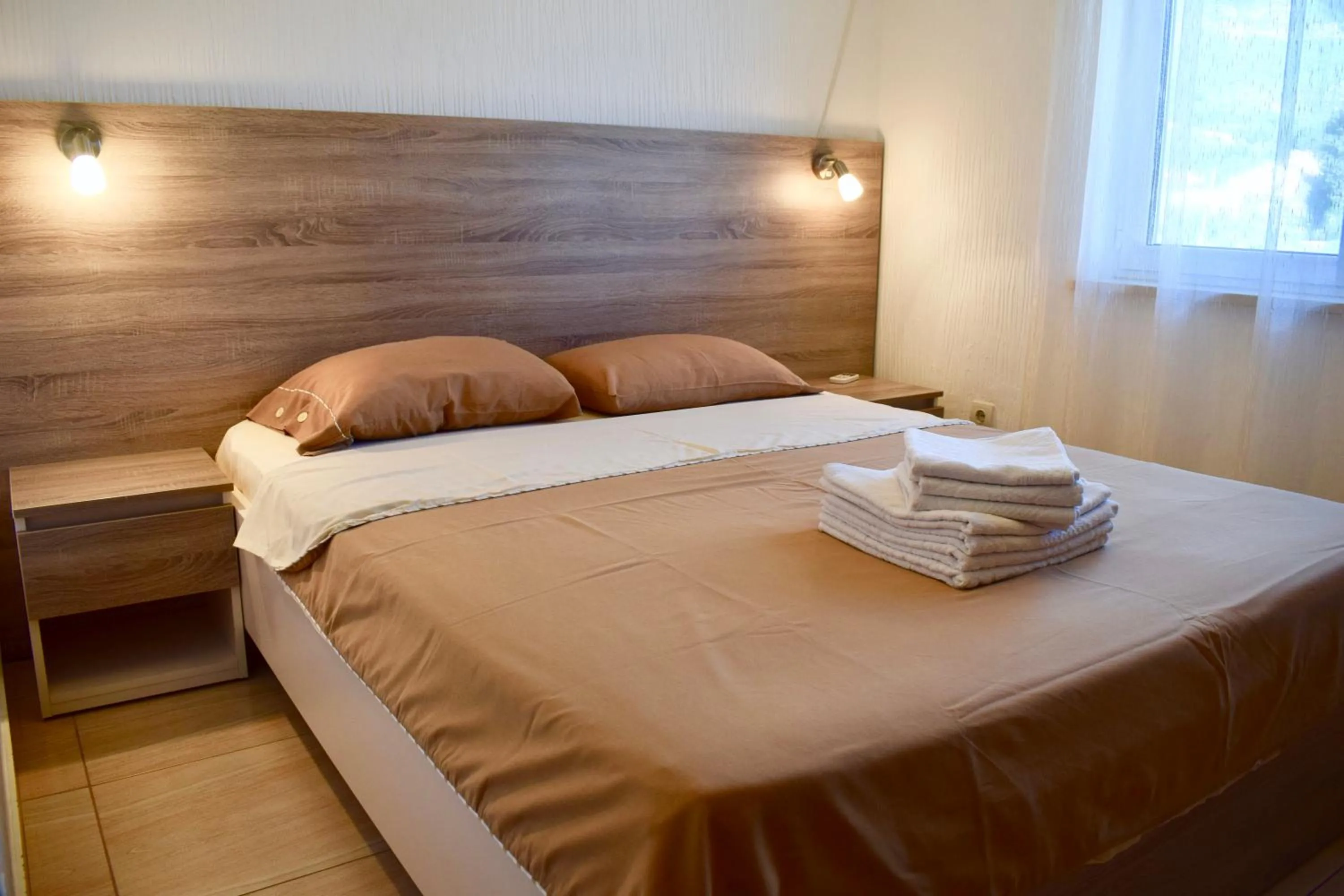 Bed in Villa Dolphin Apartments