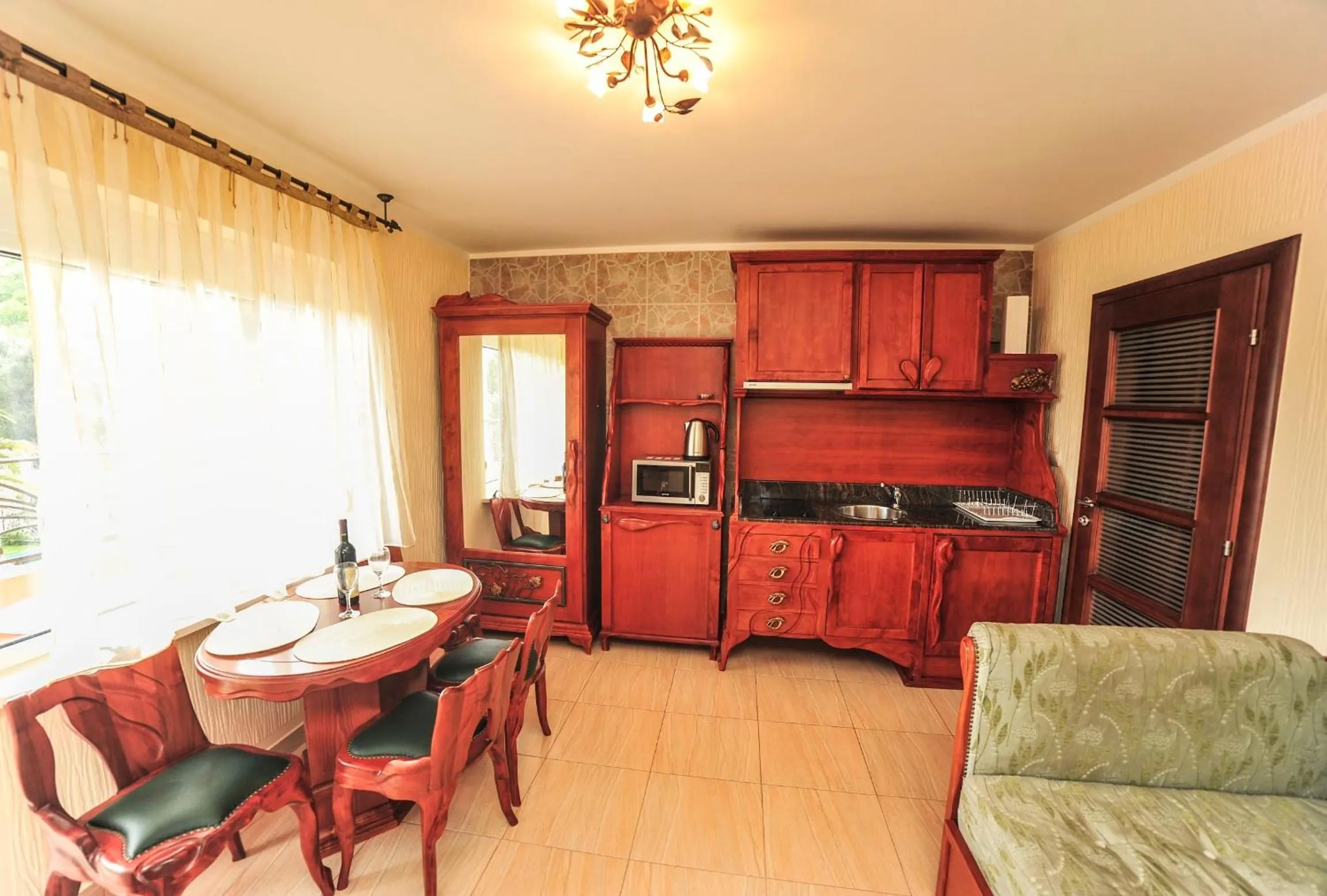 Seating area in Villa Dolphin Apartments