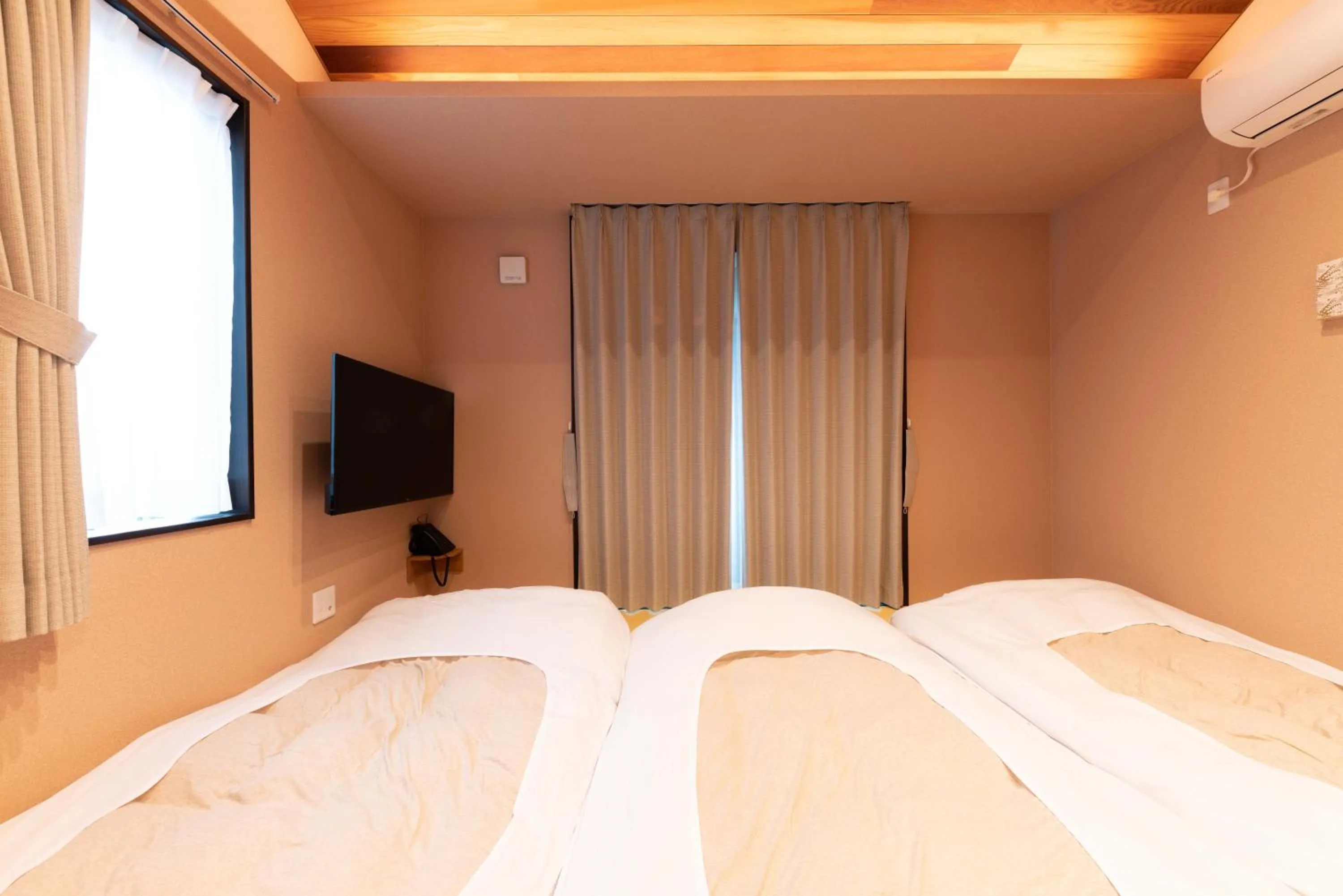 Bed in スタジオーネ 箱根強羅 West - Stagione Hakone Gora West