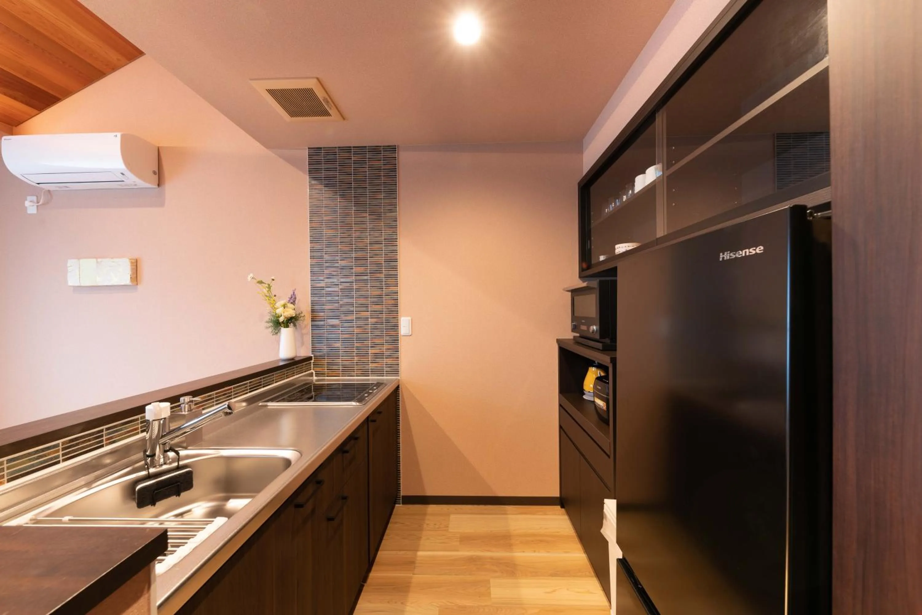 kitchen in スタジオーネ 箱根強羅 West - Stagione Hakone Gora West