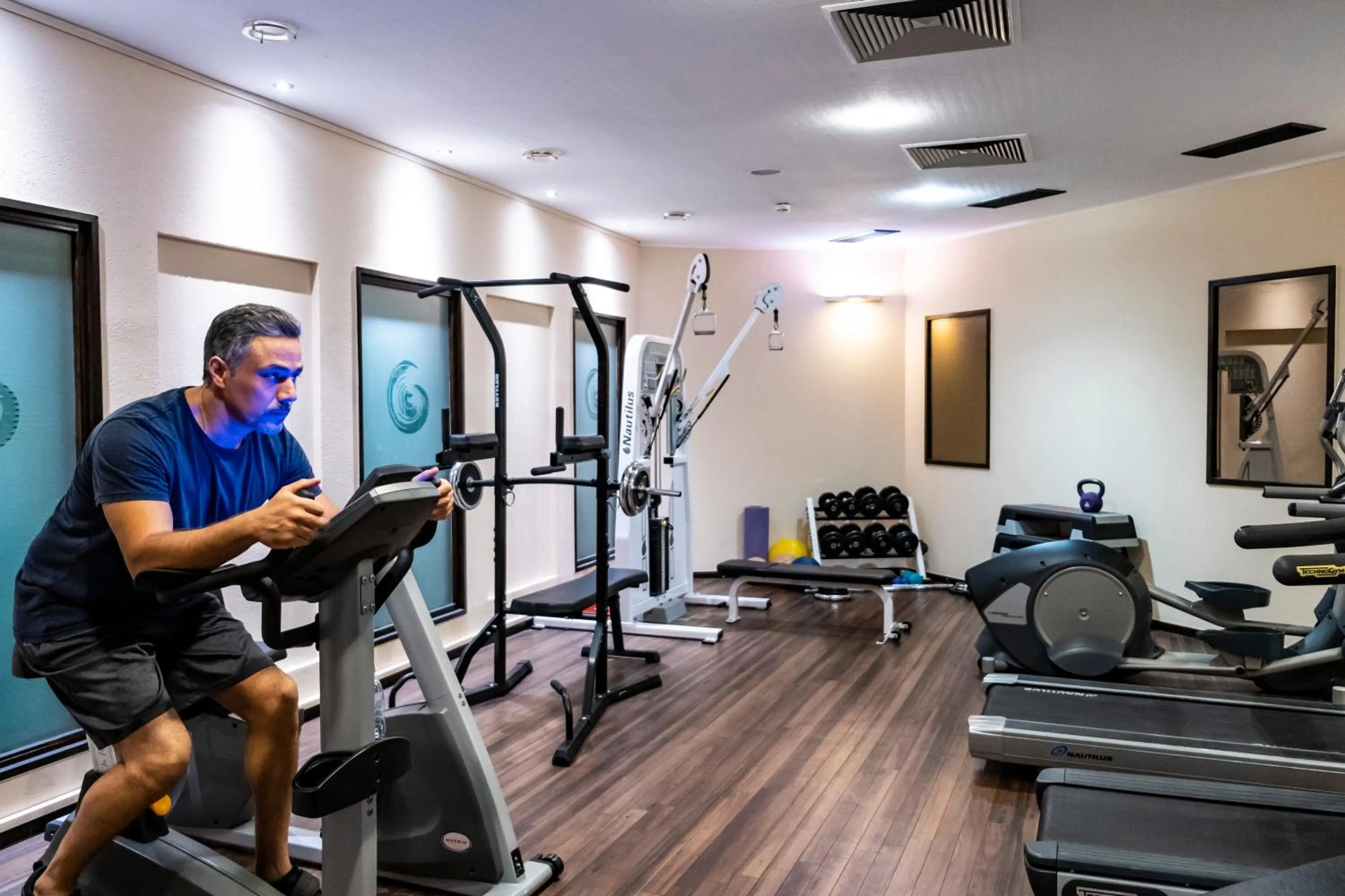 Fitness centre/facilities in Mauritius Hotel & Therme