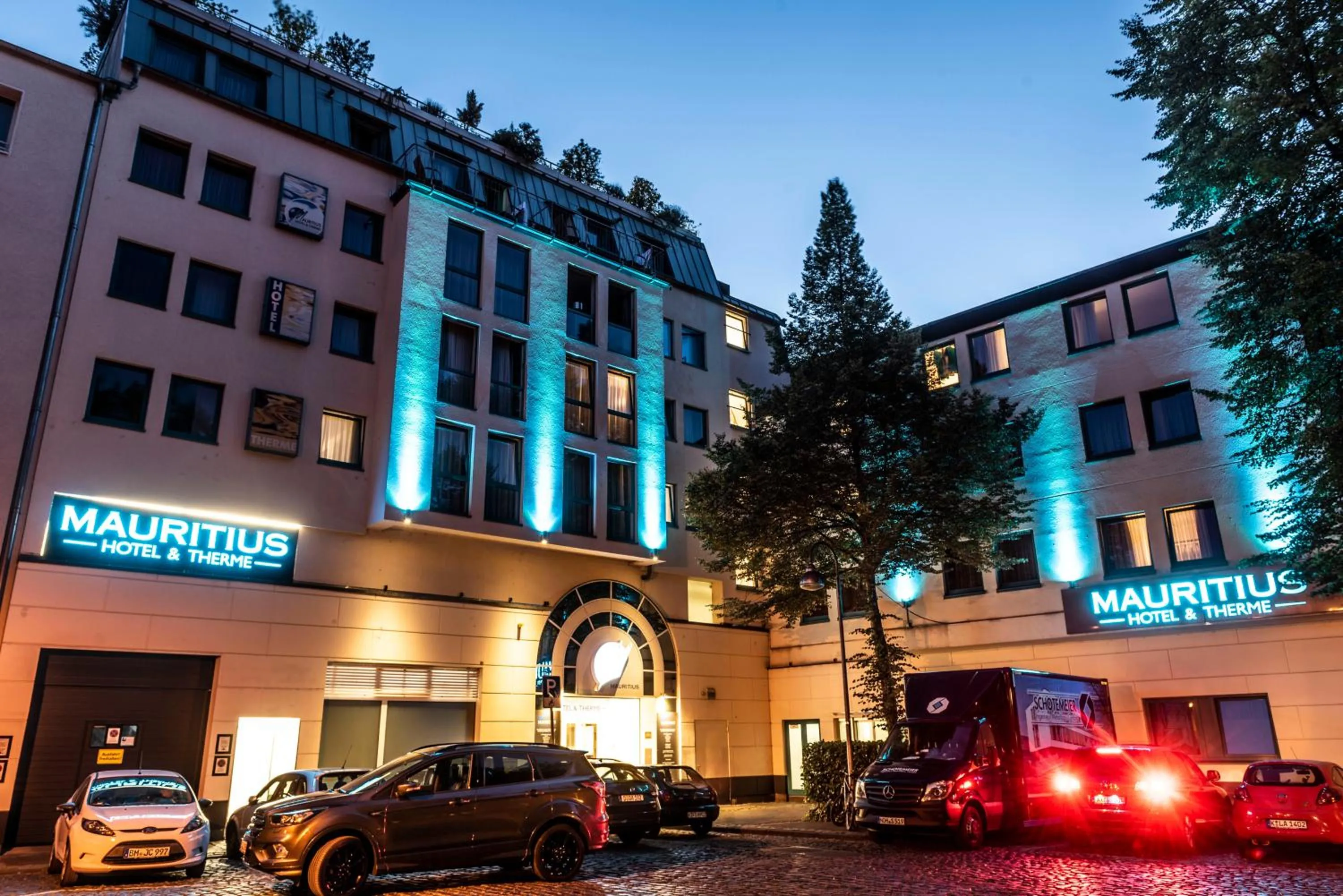 Facade/entrance in Mauritius Hotel & Therme