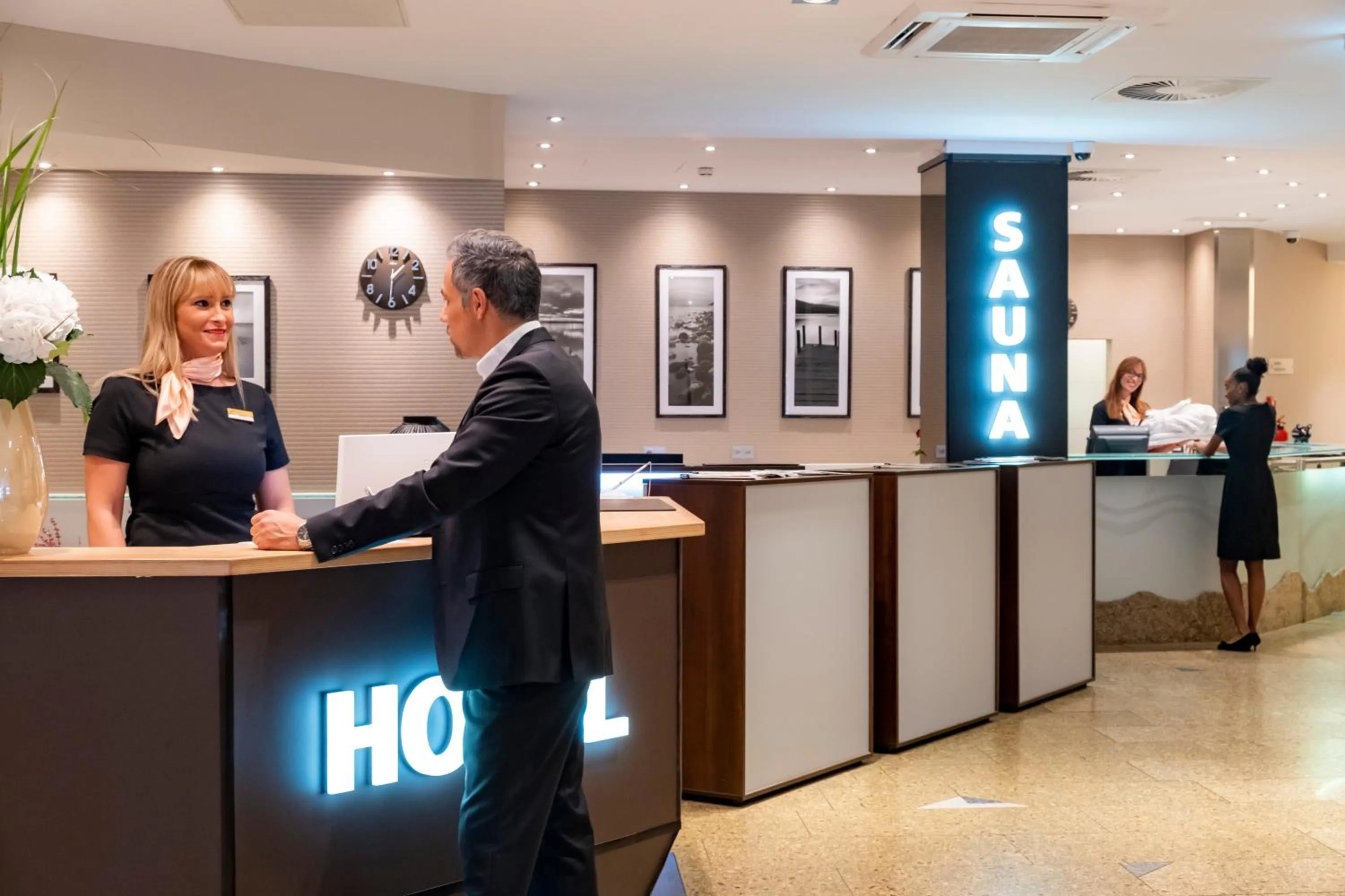 Lobby or reception in Mauritius Hotel & Therme