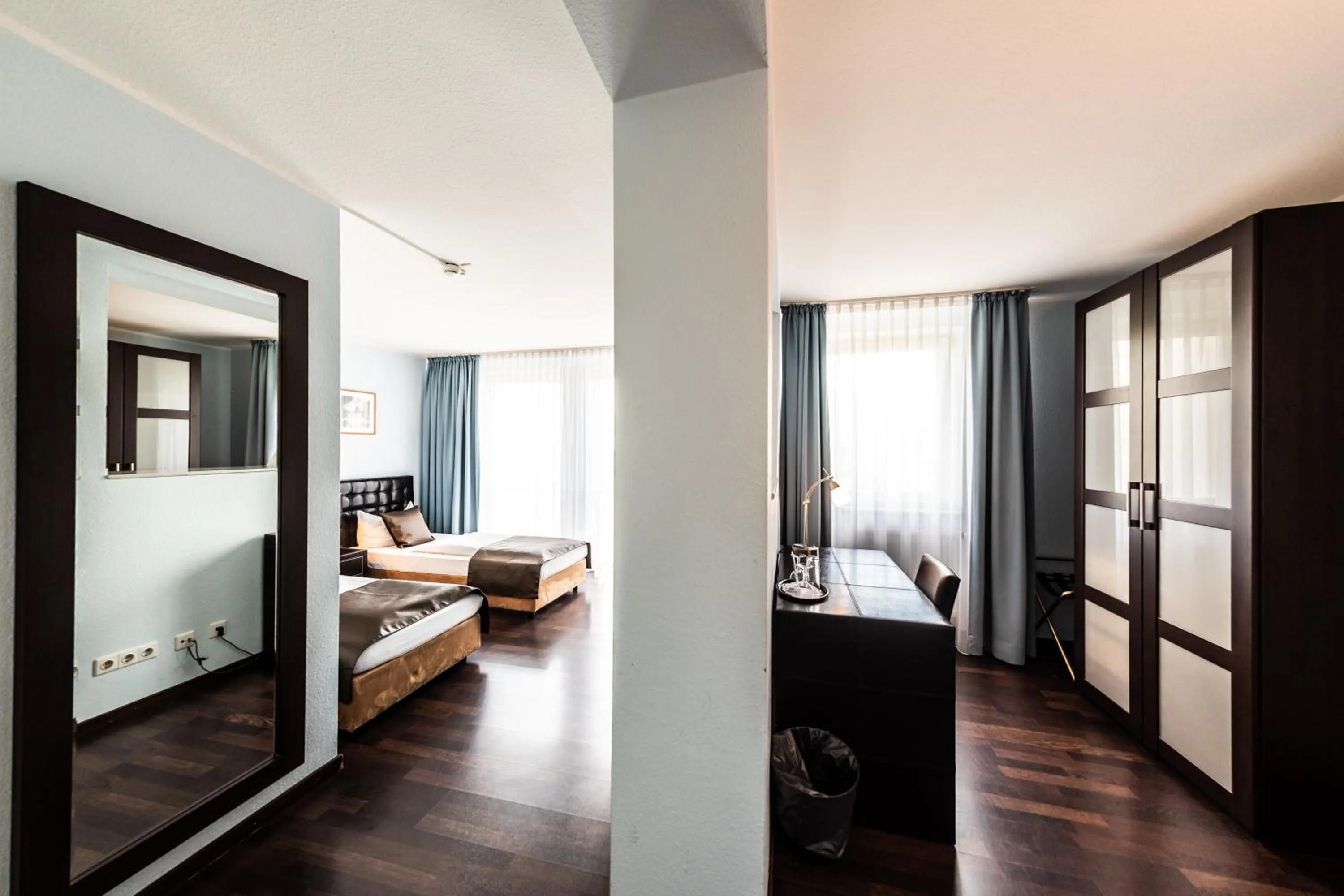 Photo of the whole room, Bed in Mauritius Hotel & Therme