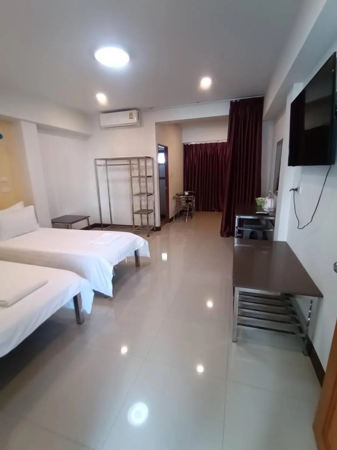 Bed in DD Residence Sai5 Salaya ห้องพัก ดีดี สาย5 ศาลายา