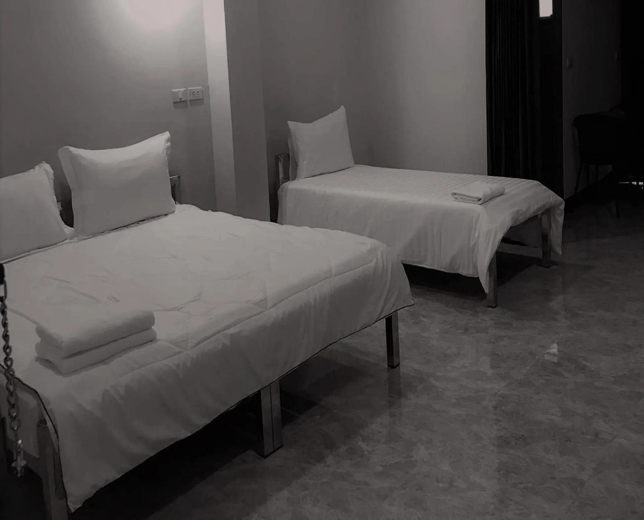 Bed in DD Residence Sai5 Salaya ห้องพัก ดีดี สาย5 ศาลายา