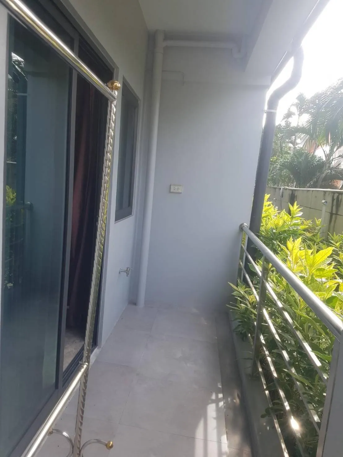 Balcony/Terrace in DD Residence Sai5 Salaya ห้องพัก ดีดี สาย5 ศาลายา