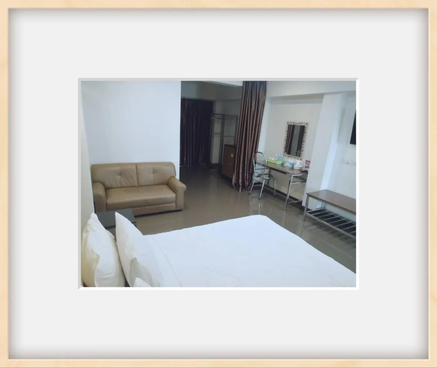 Photo of the whole room, Bed in DD Residence Sai5 Salaya ห้องพัก ดีดี สาย5 ศาลายา