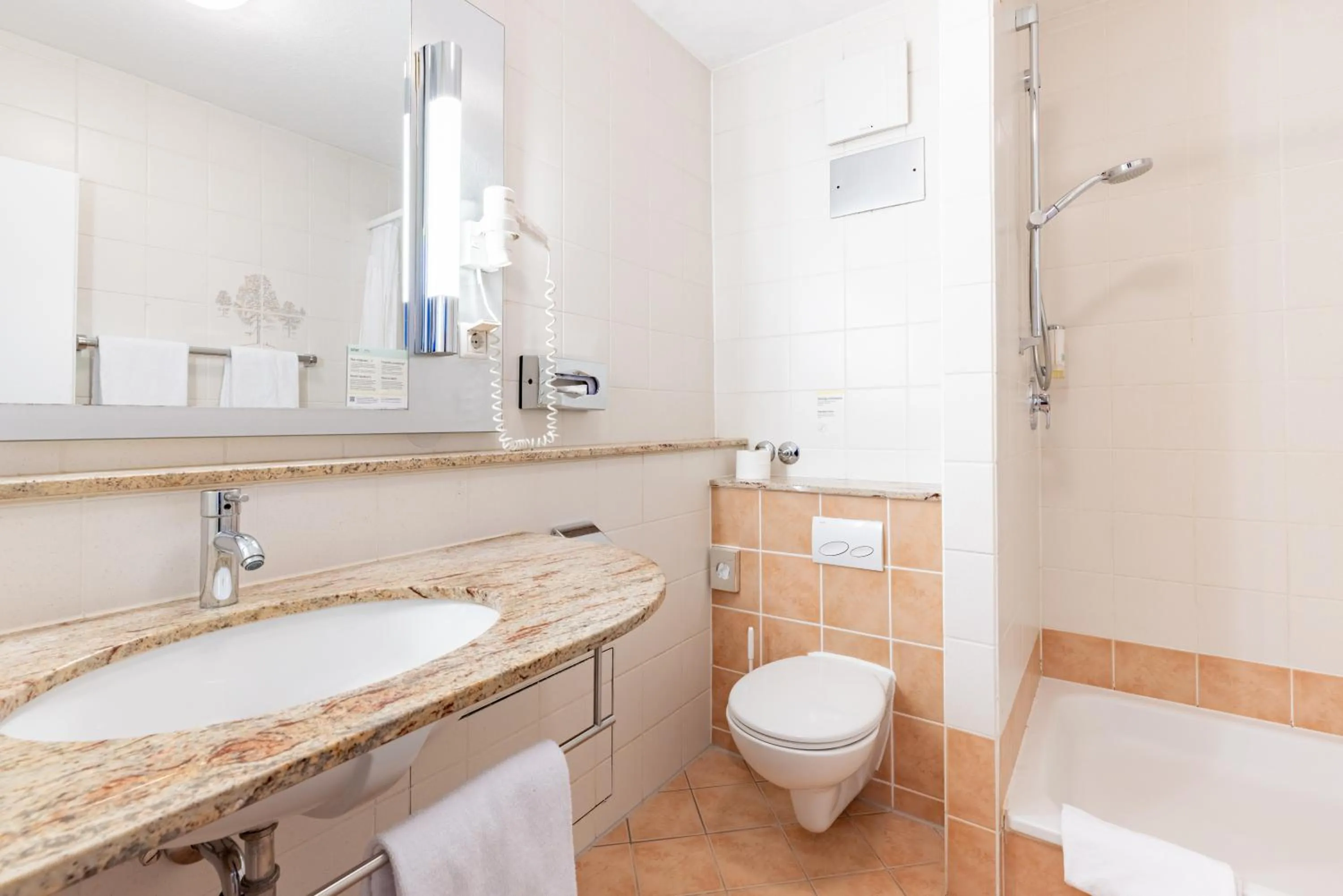 Shower in Garner Hotel Stuttgart City Centre by IHG