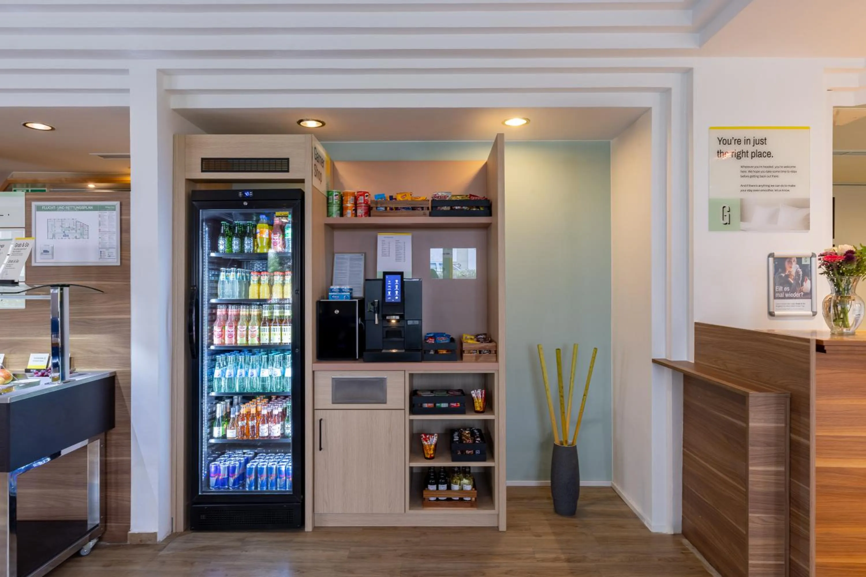 vending machine in Garner Hotel Stuttgart City Centre by IHG