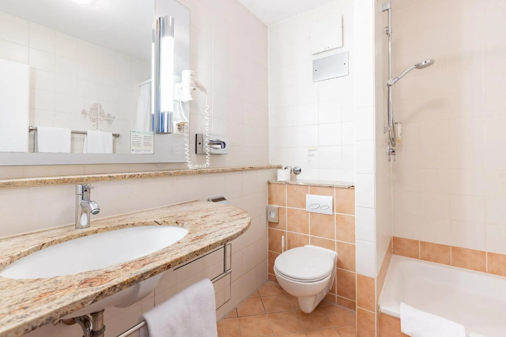 Bathroom in Garner Hotel Stuttgart City Centre by IHG