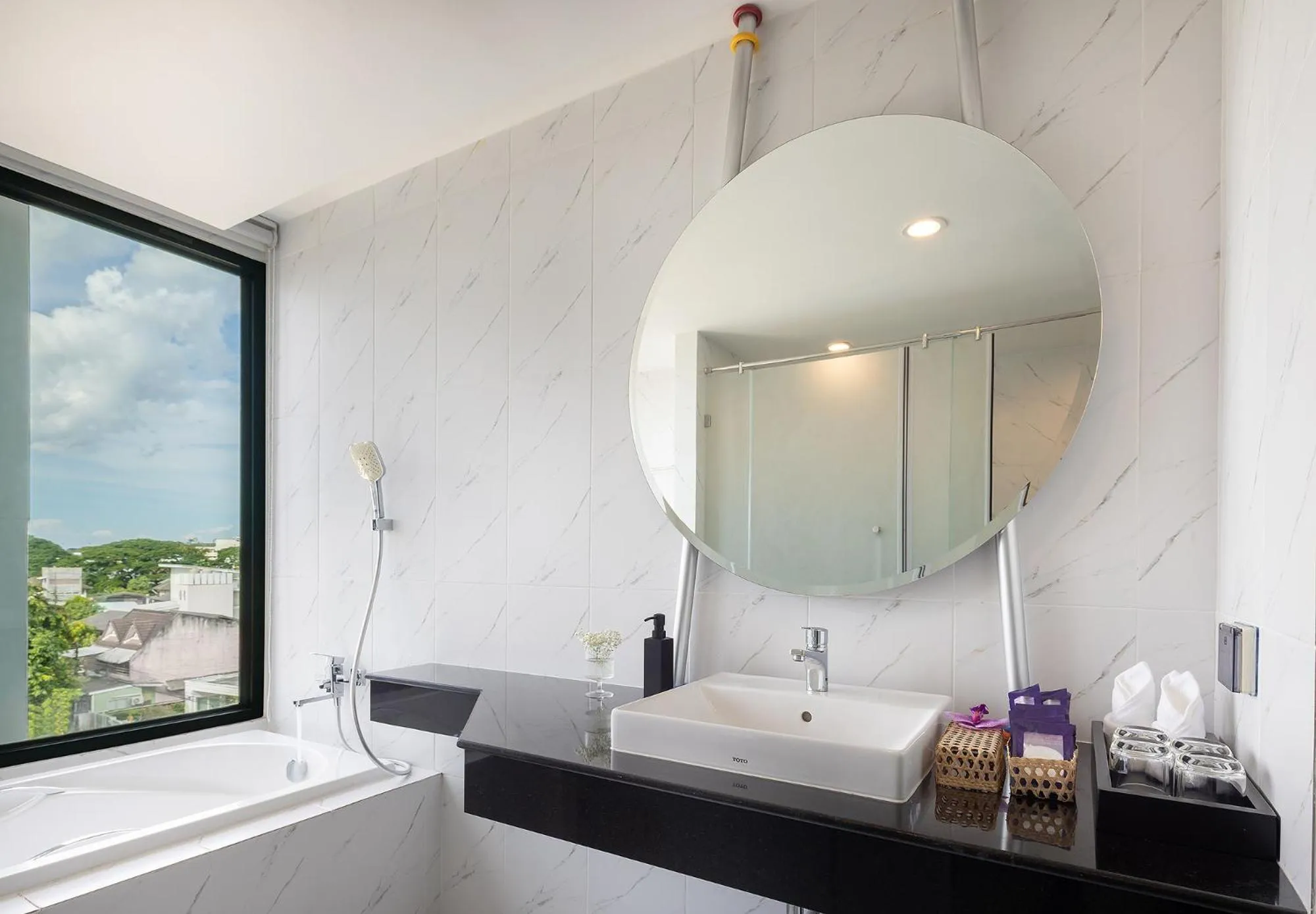 Bathroom in Hotel Selene Chiang Rai