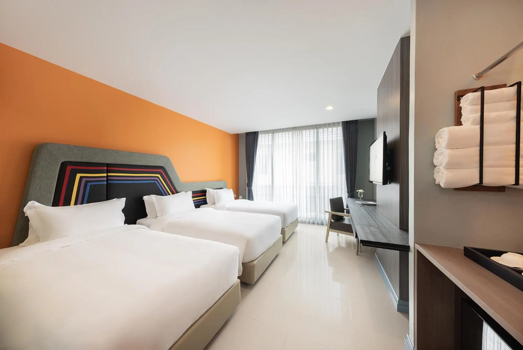 Bedroom, Bed in Hotel Selene Chiang Rai