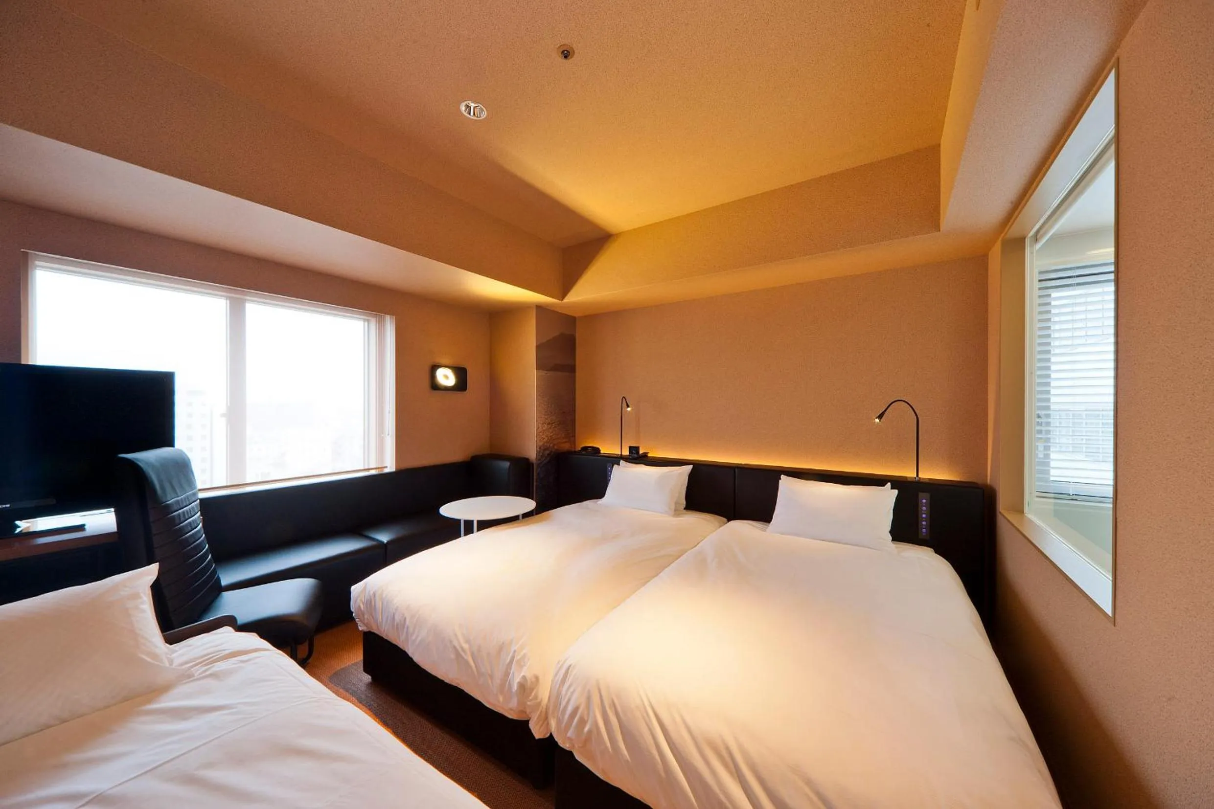 Photo of the whole room, Bed in remm Kagoshima