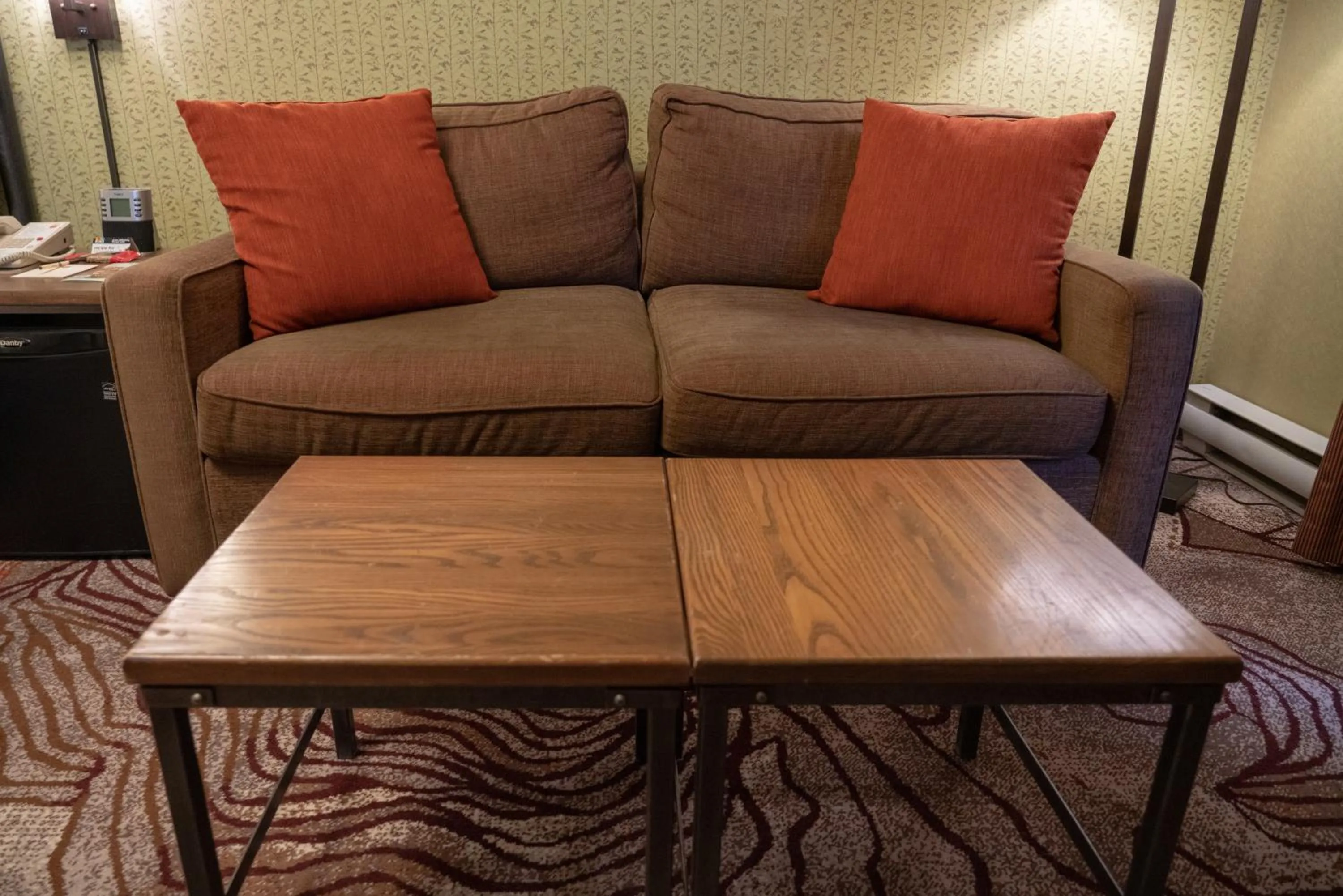 Seating area in Banff Caribou Lodge and Spa
