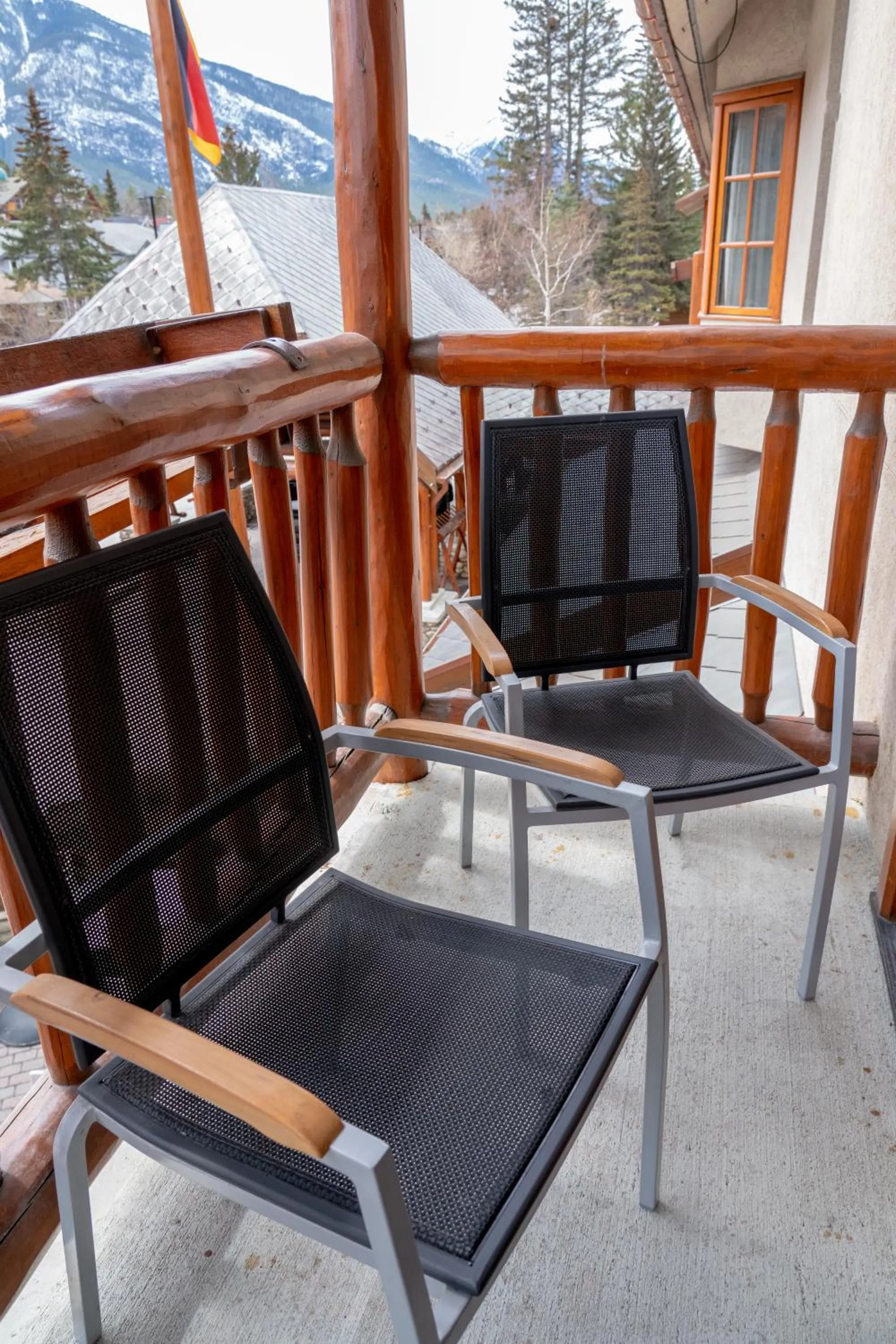 Balcony/Terrace in Banff Caribou Lodge and Spa