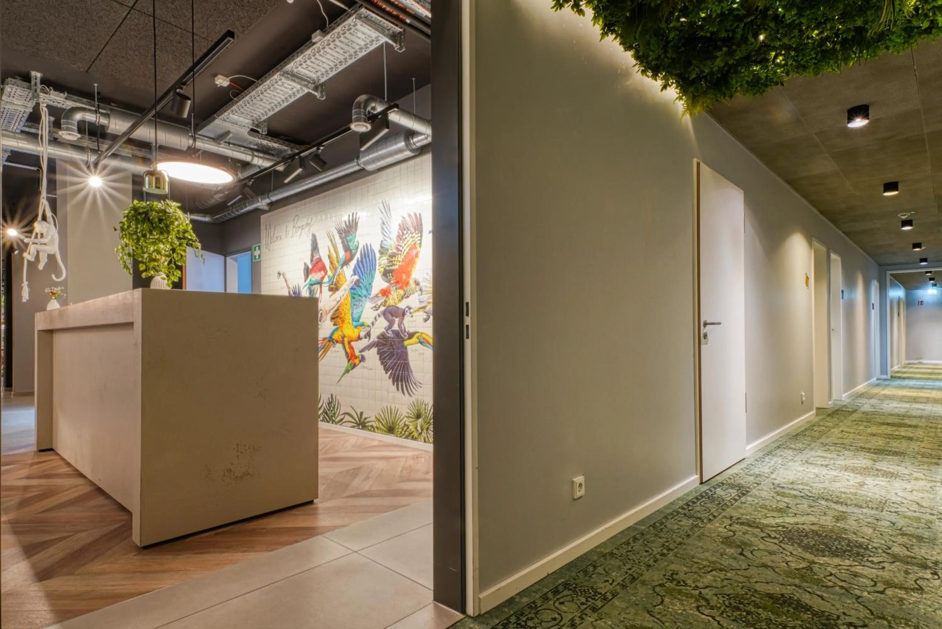 Lobby or reception in Vienna House Easy by Wyndham Hamburg Bergedorf