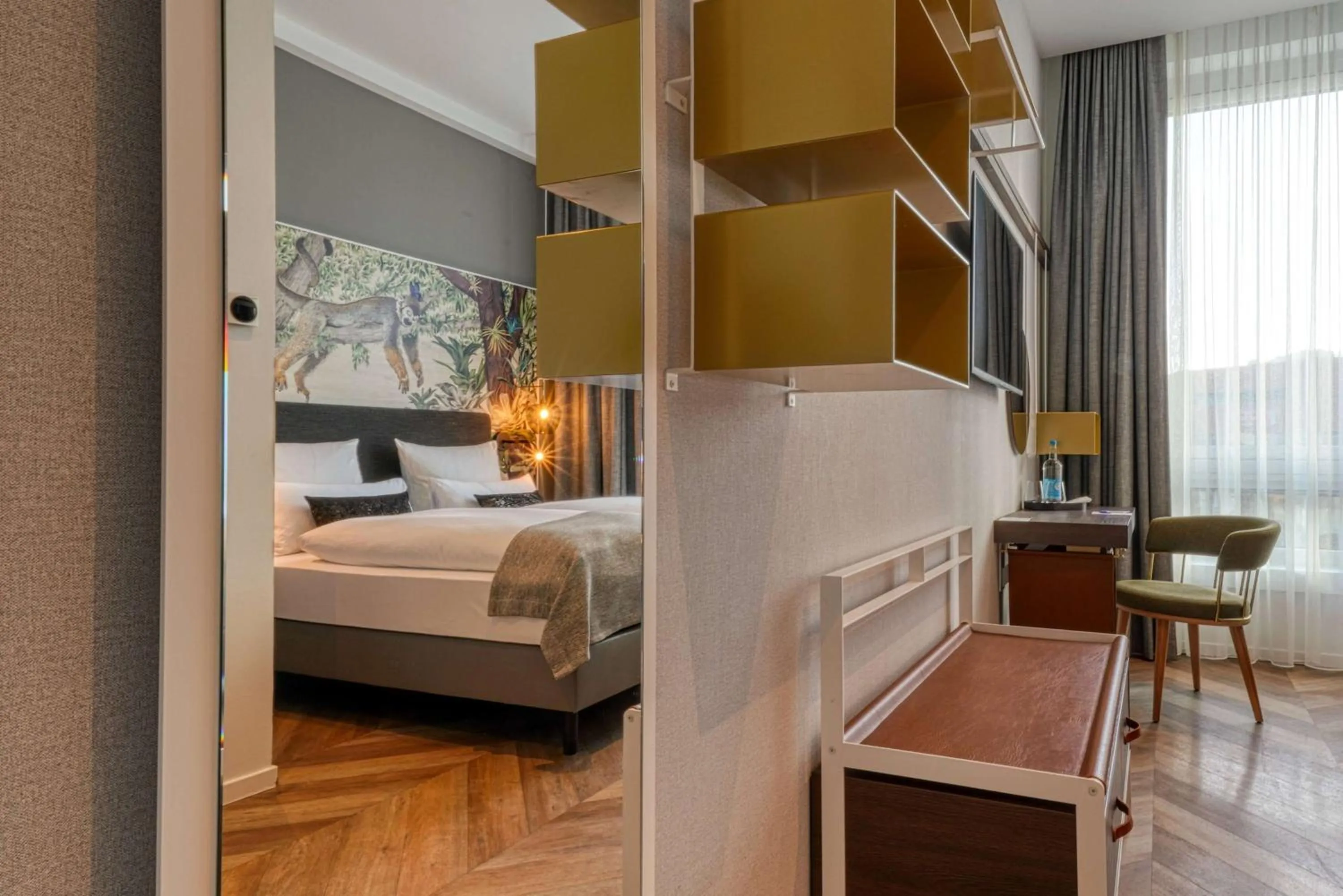 Photo of the whole room, Bed in Vienna House Easy by Wyndham Hamburg Bergedorf
