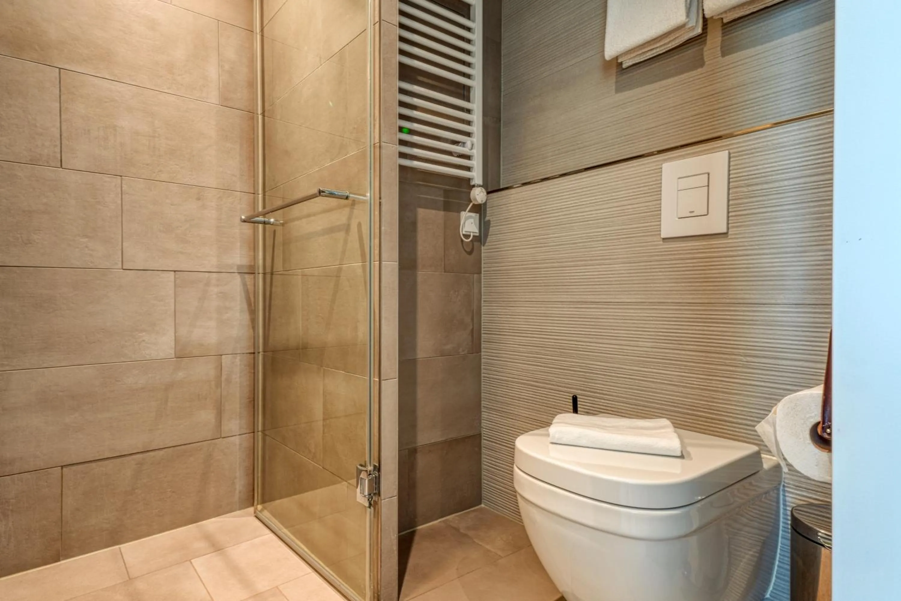 Bathroom in Vienna House Easy by Wyndham Hamburg Bergedorf