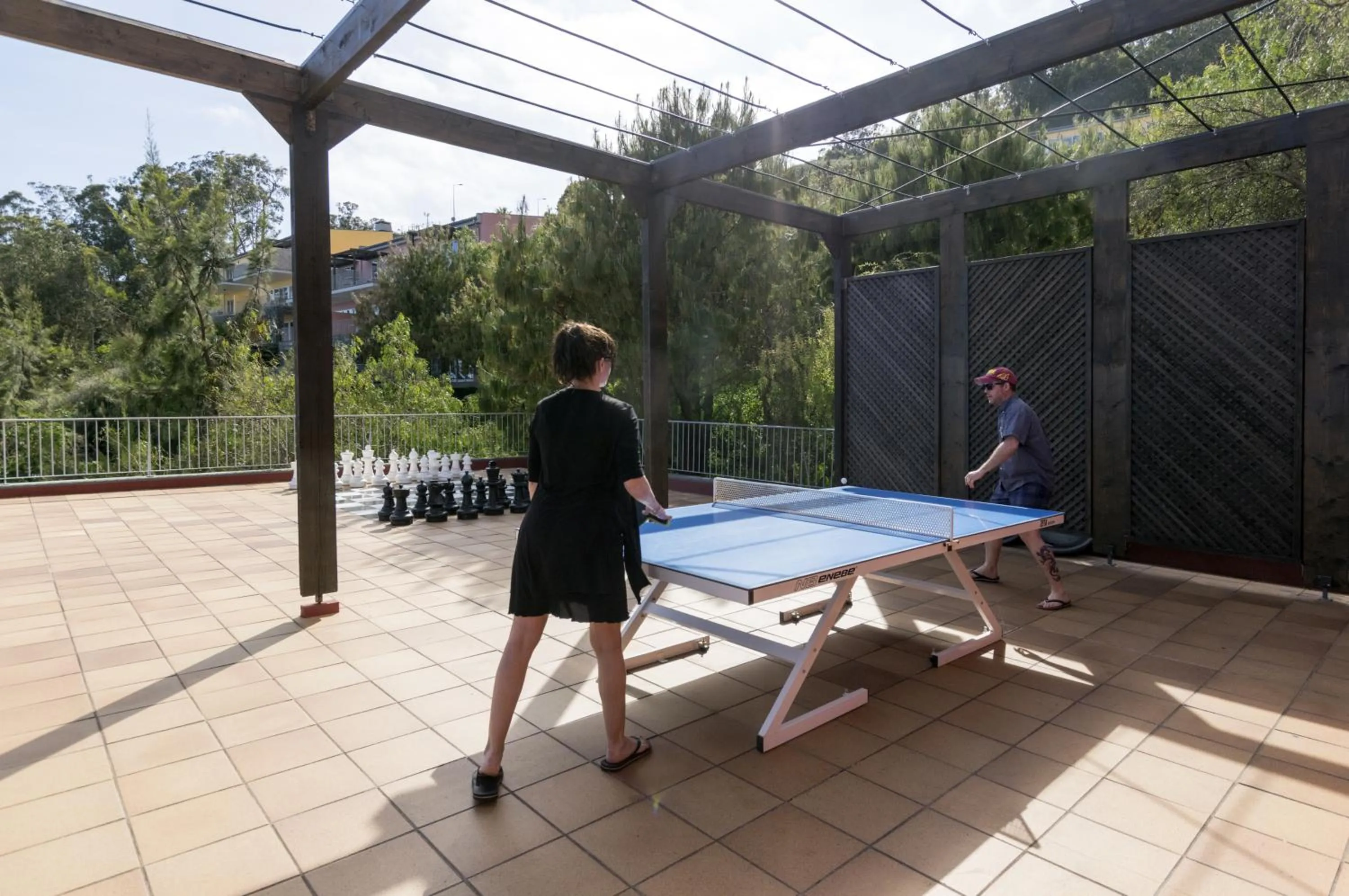 Table tennis in Village Cabo Girao