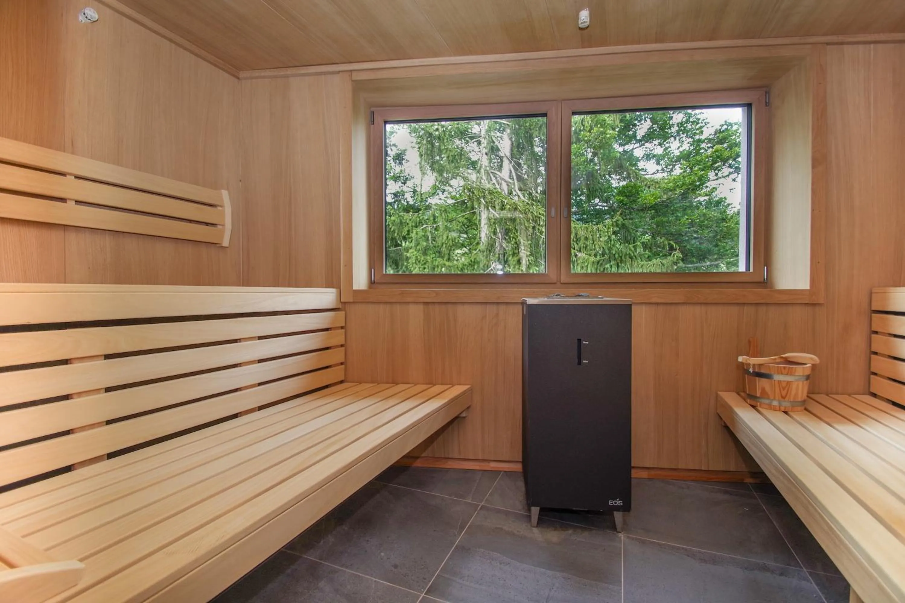 Sauna in Apartment Hotel Christine