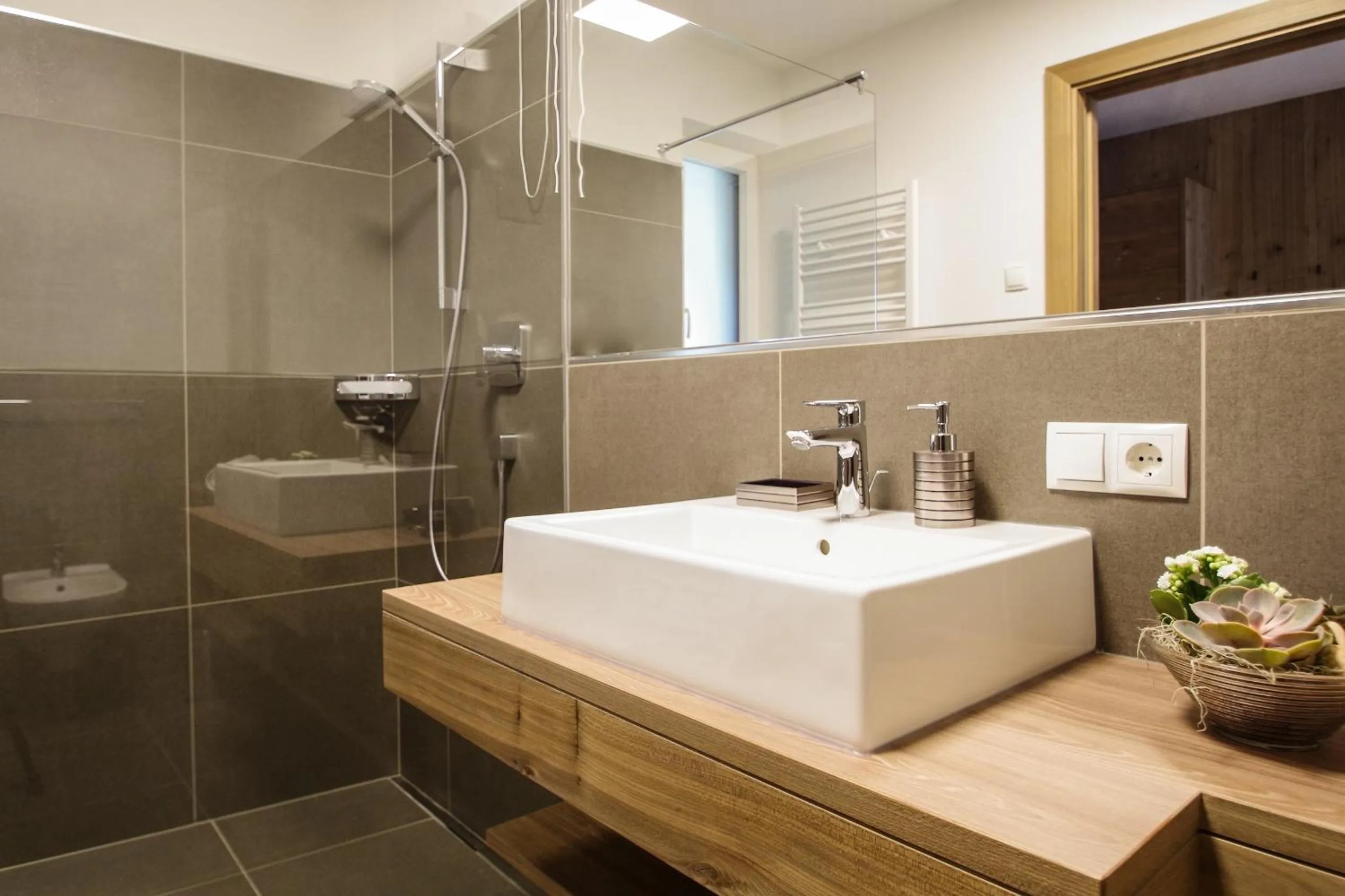 Bathroom in Apartment Hotel Christine