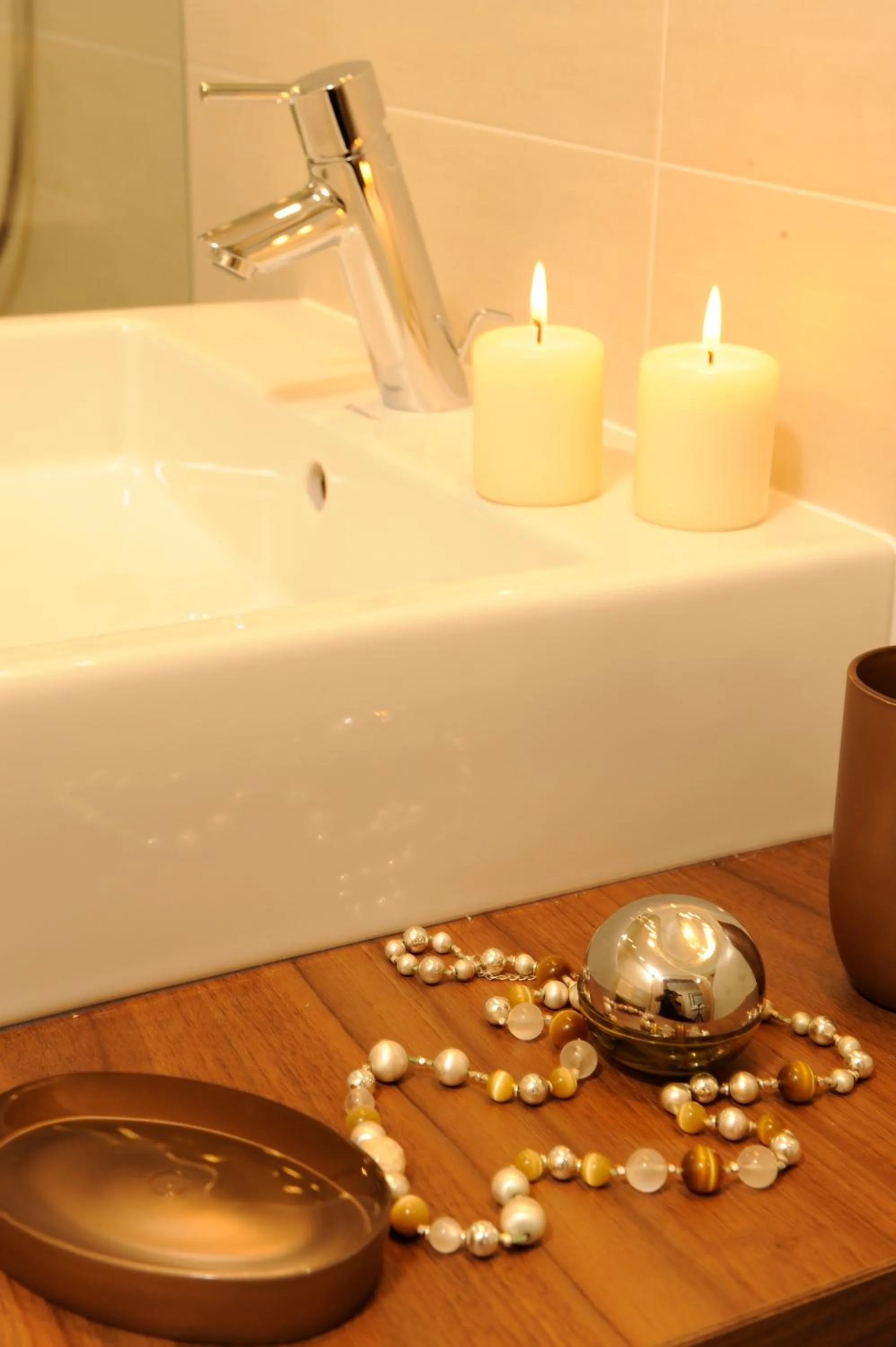 Bathroom in Apartment Hotel Christine