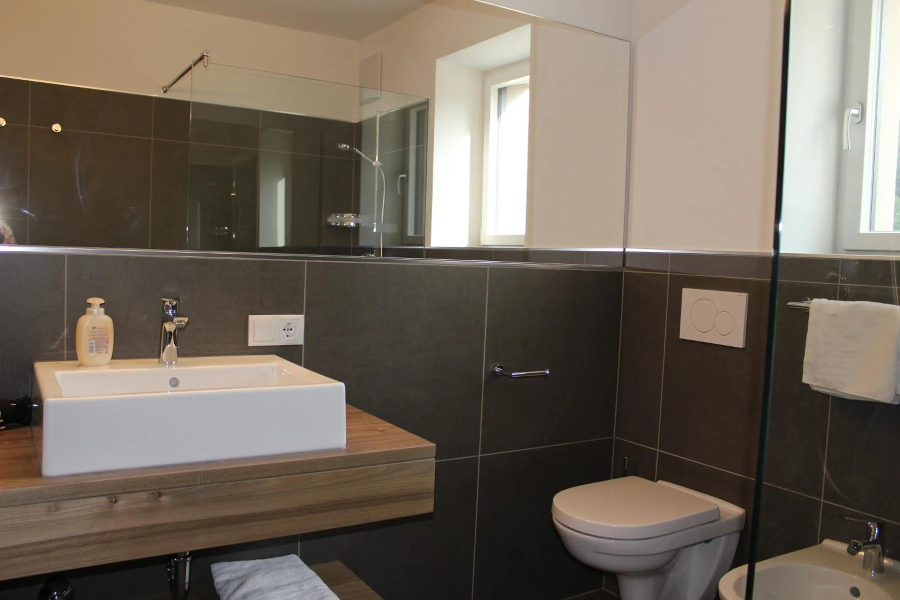 Bathroom in Apartment Hotel Christine