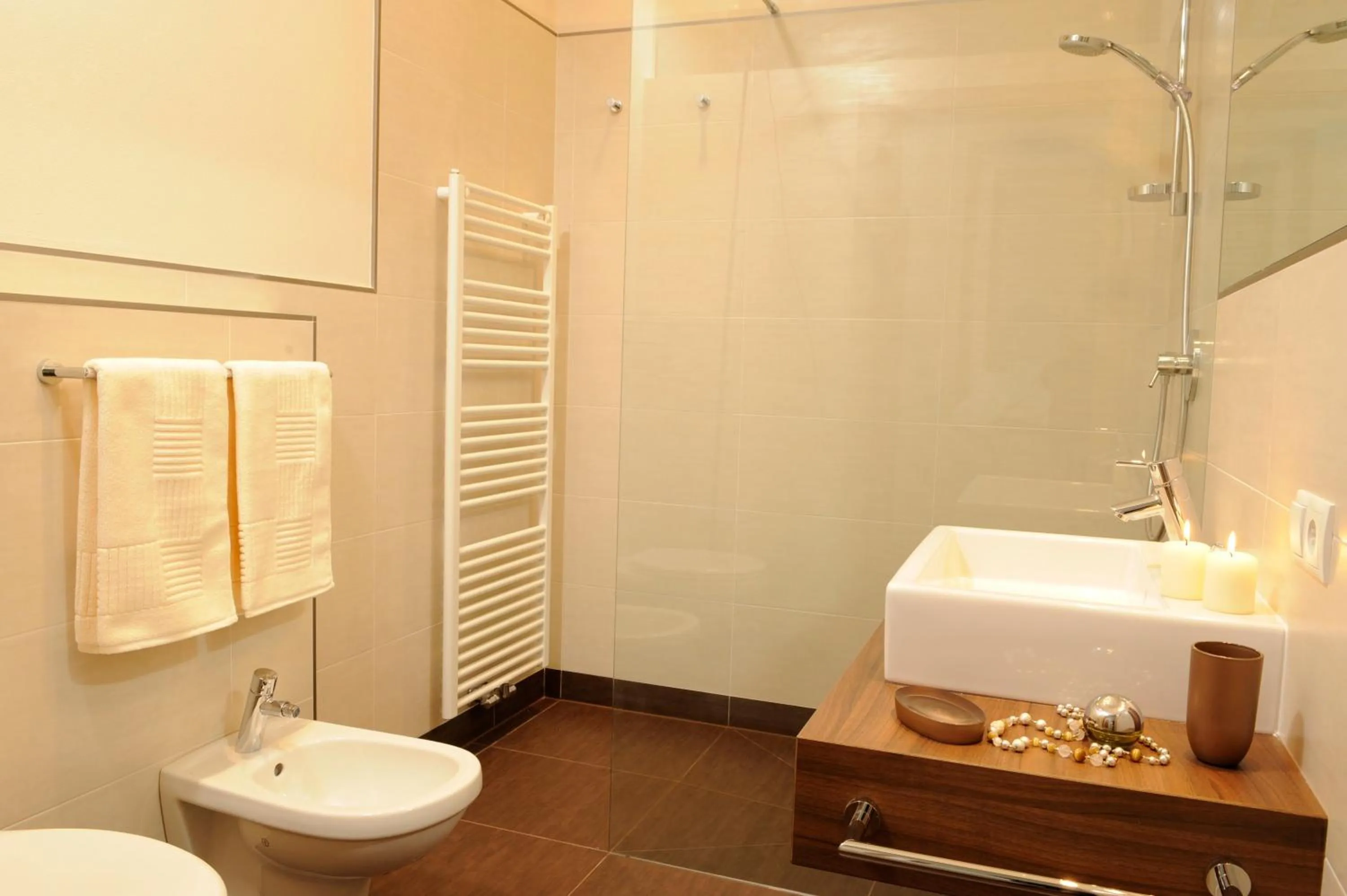 Bathroom in Apartment Hotel Christine