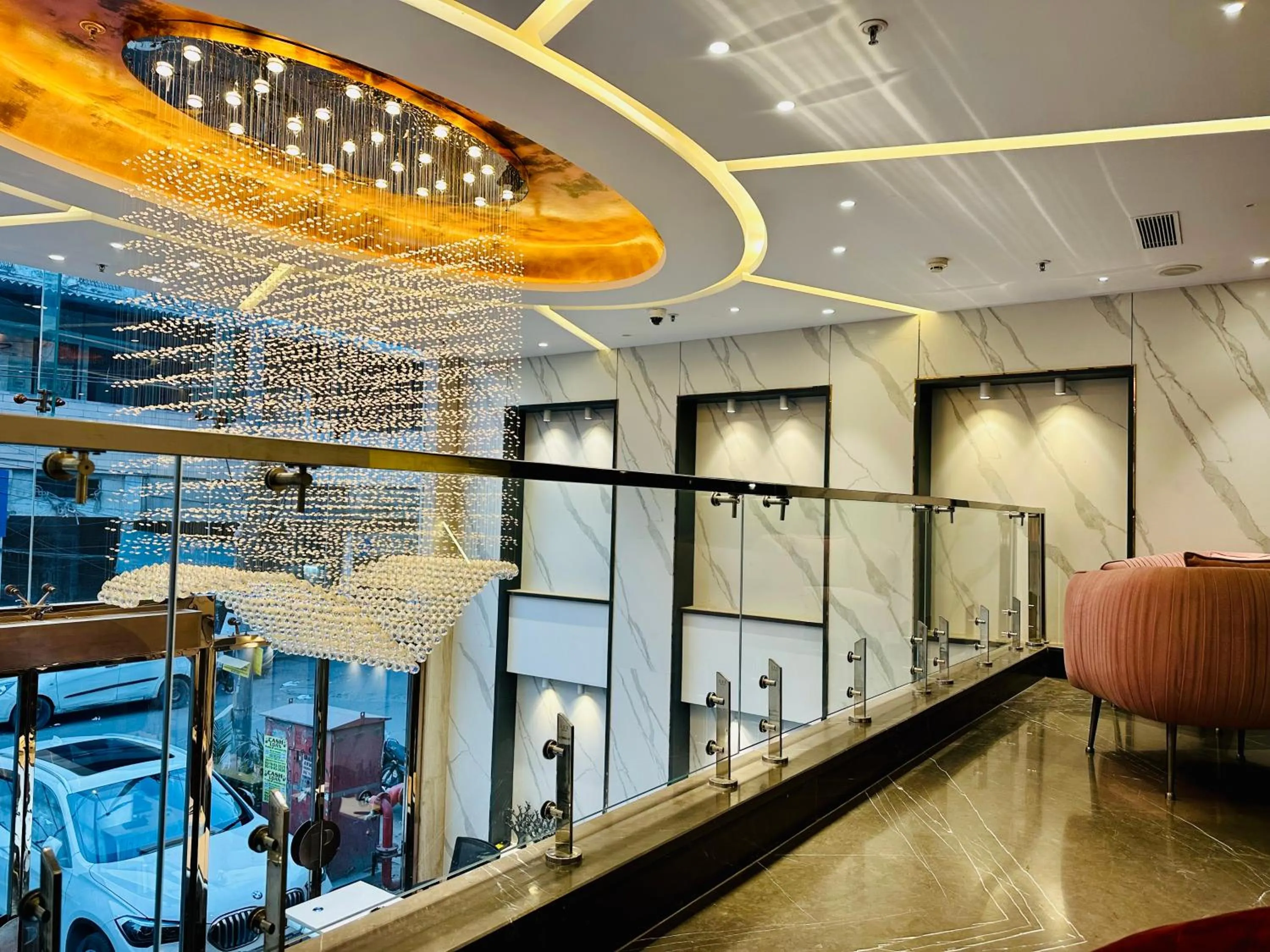 Living room in The Prime Delhi Luxe Collection Hotel