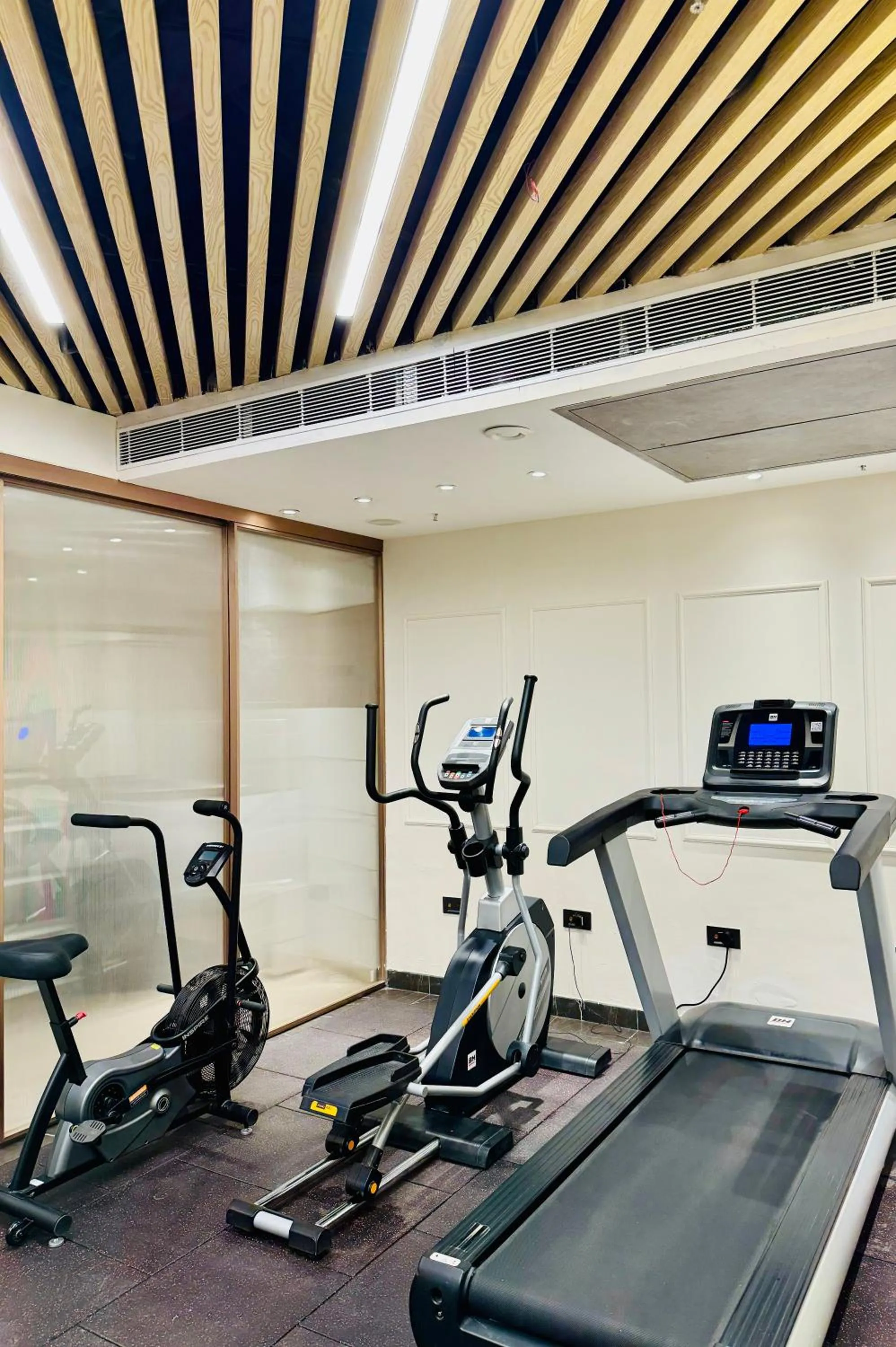 Fitness centre/facilities in The Prime Delhi Luxe Collection Hotel