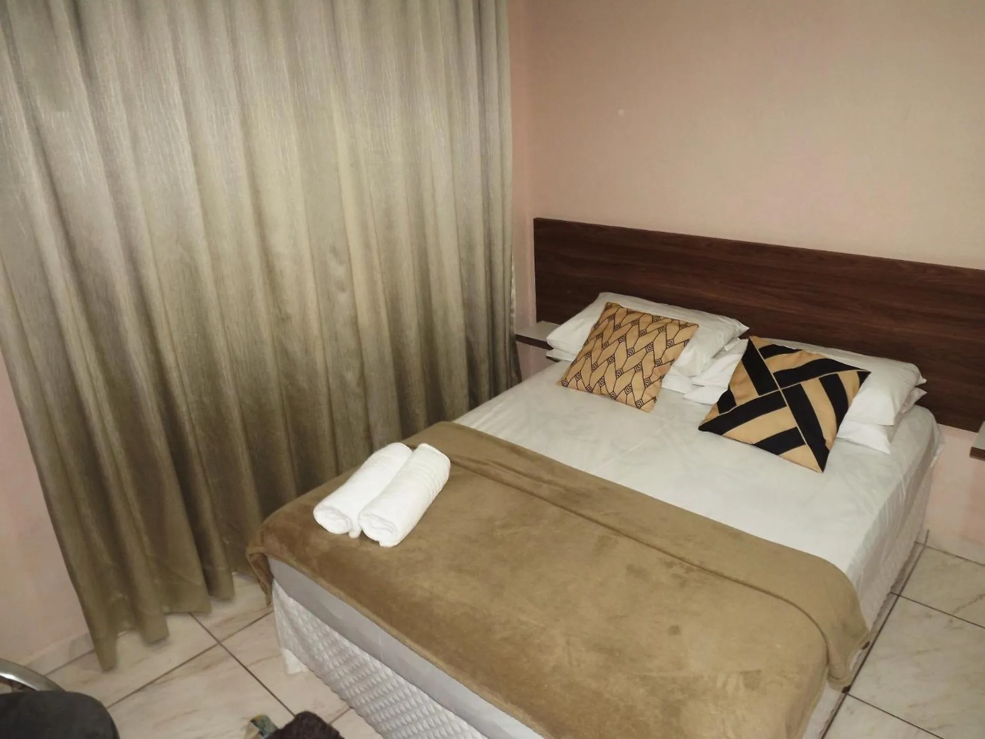 Bed in Pousada do Pescador